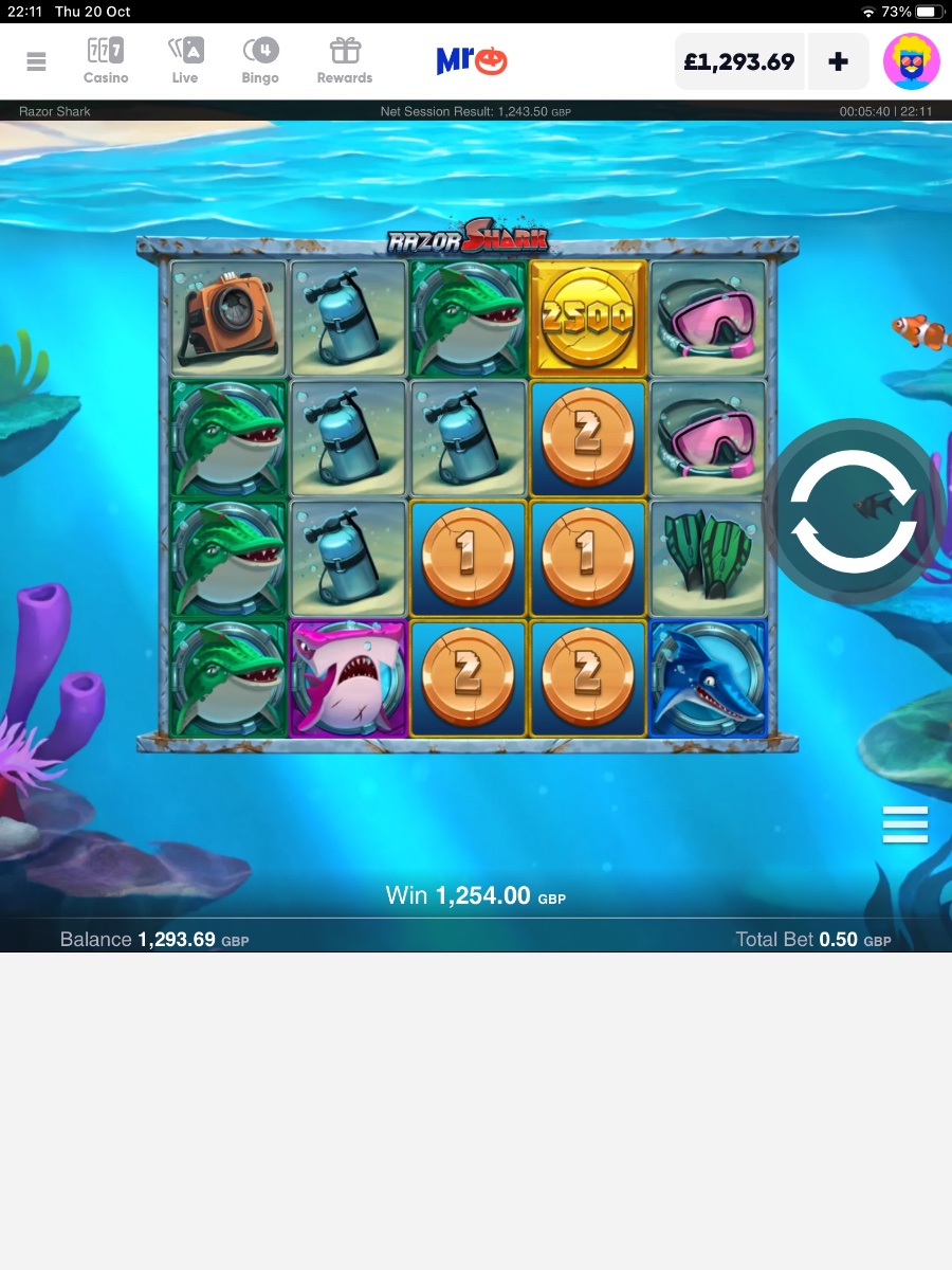 The Shark Slots by RealTime Gaming