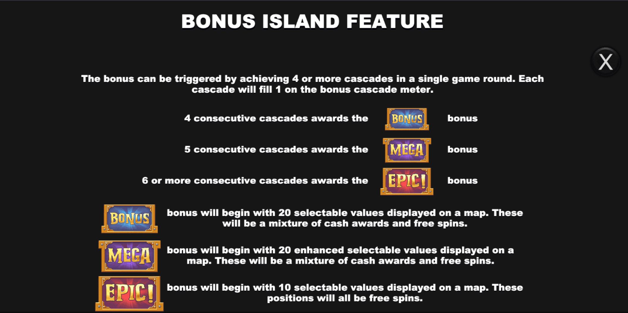 Bonus Island Bonus Feature