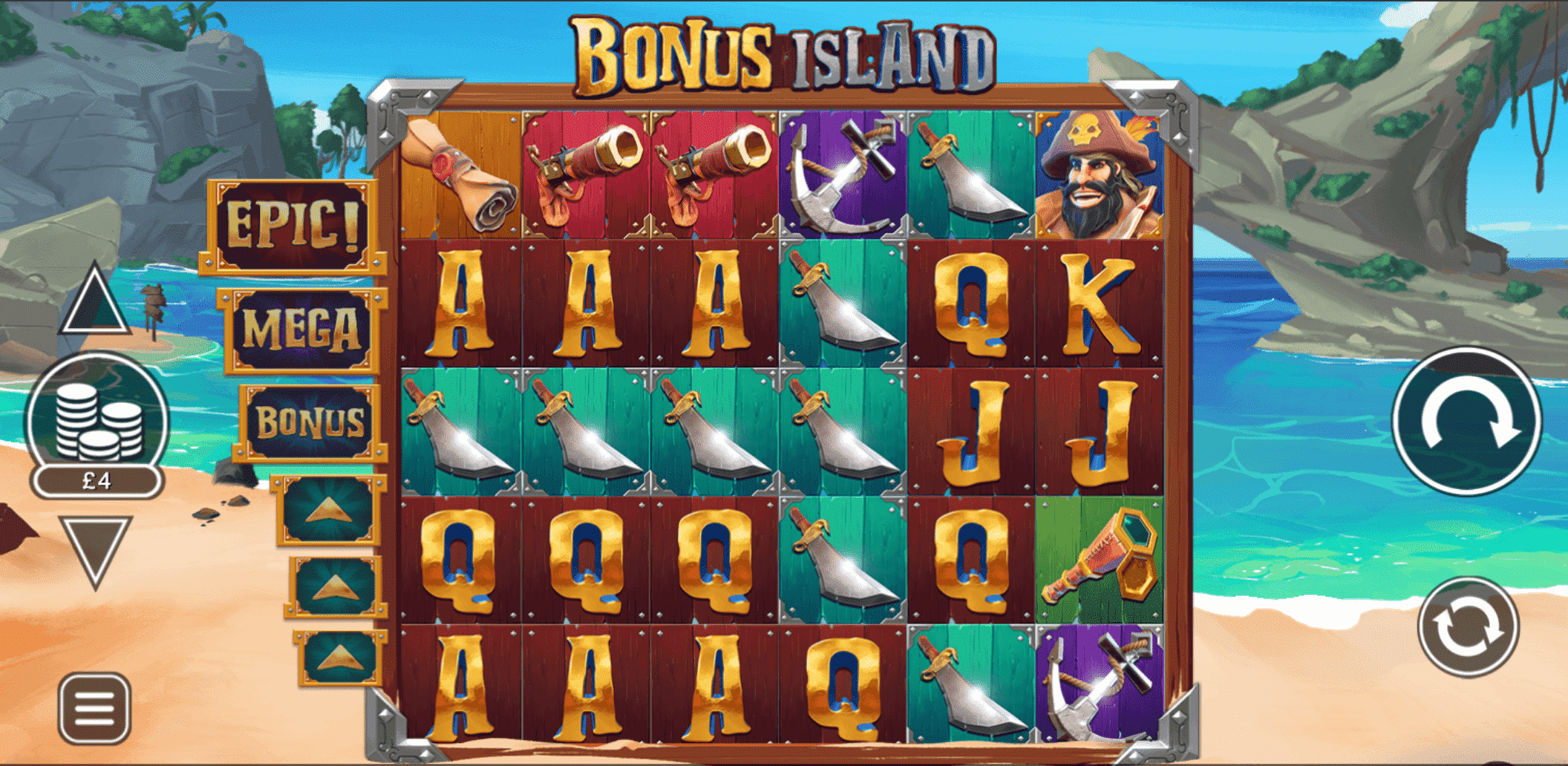 Bonus Island Base Game
