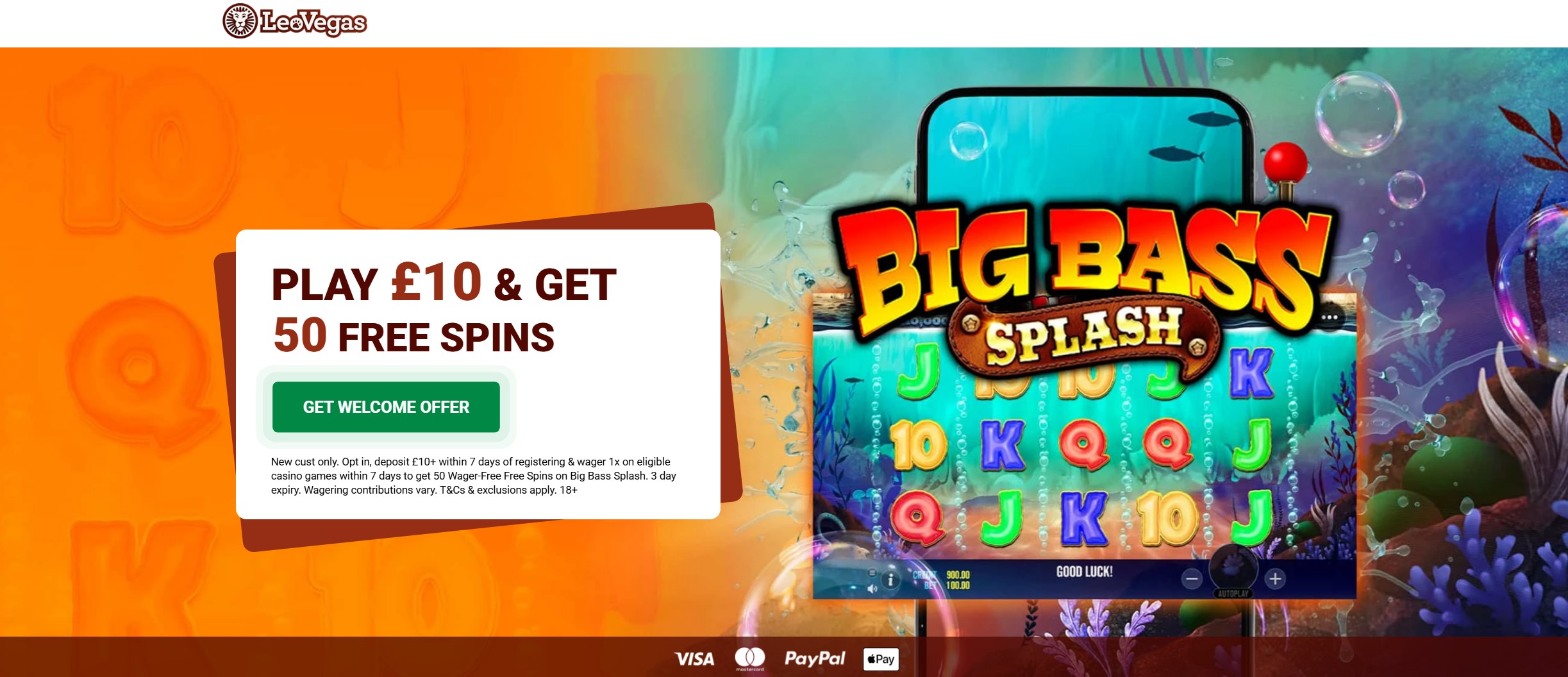 LeoVegas Welcome Bonus 2026