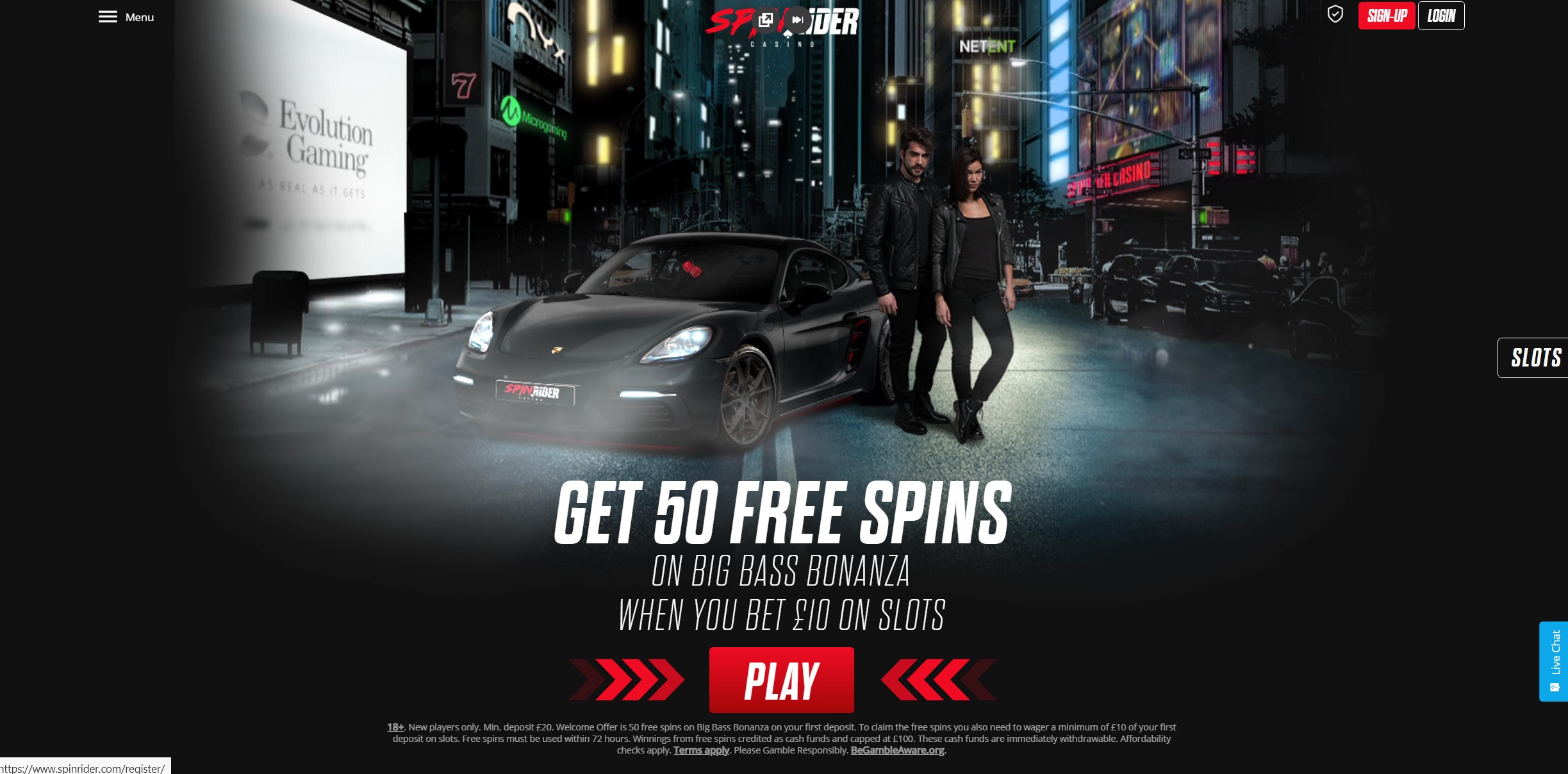 Spin Rider Welcome Bonus