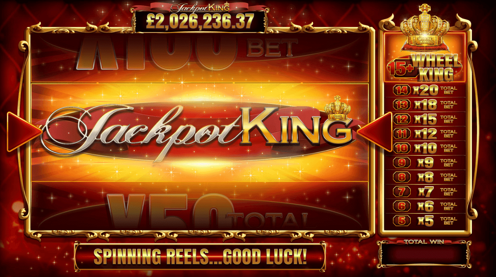 online casino jackpot king