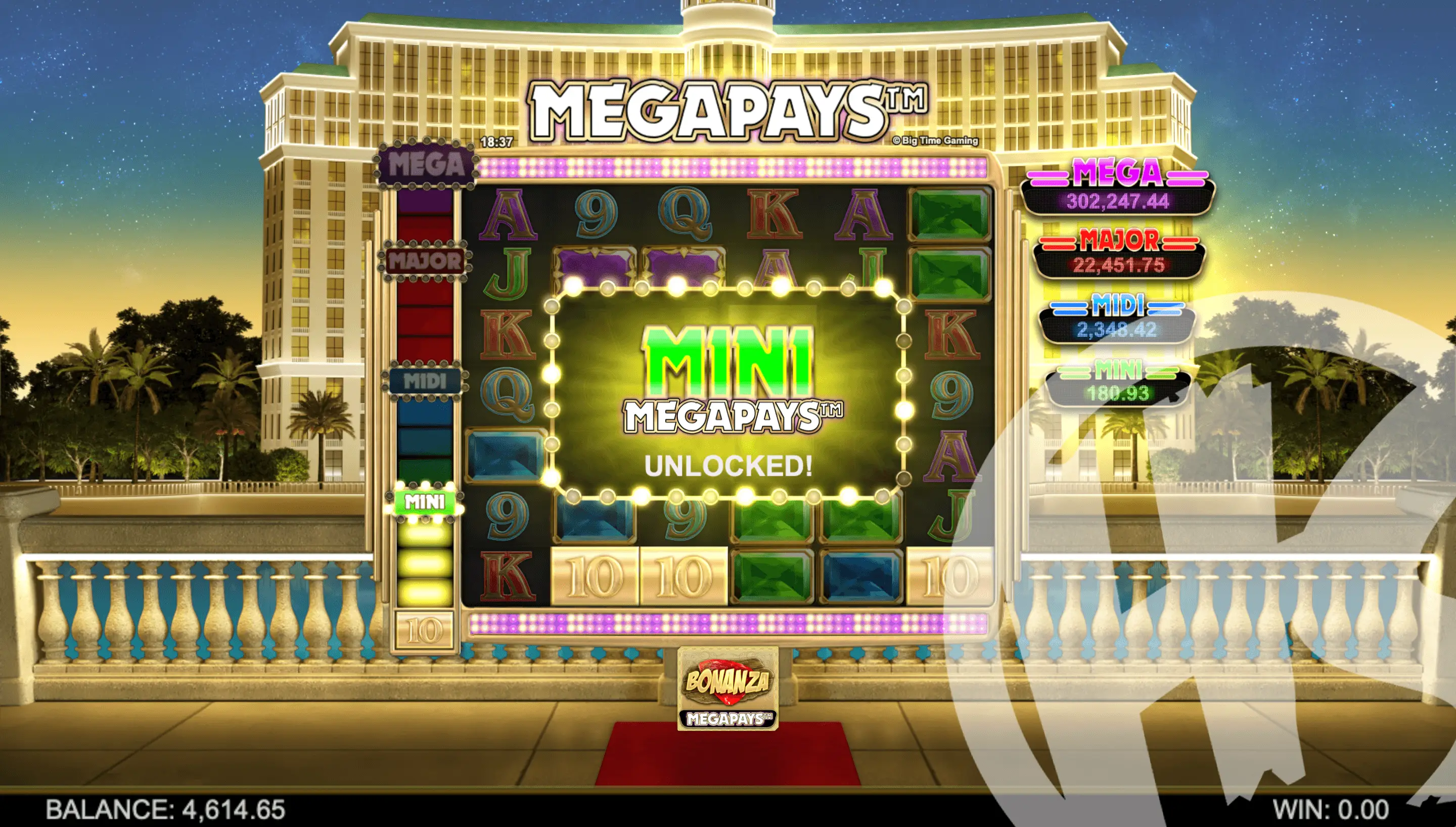 Bonanza Megapays Megapays Feature