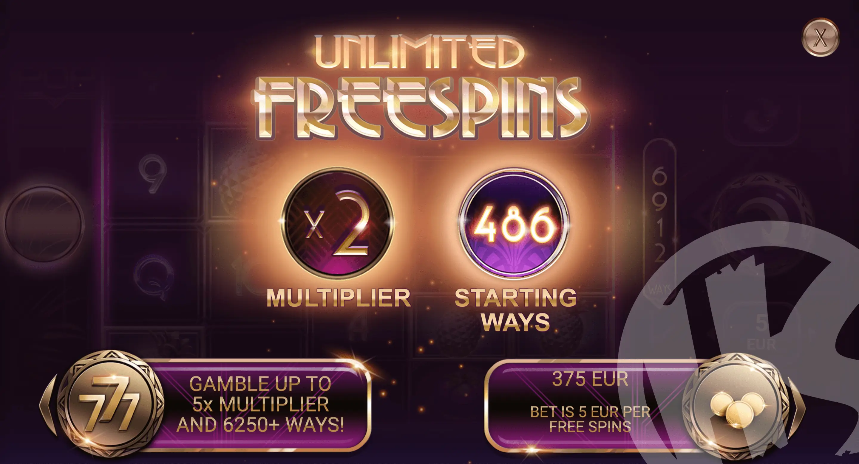 Unlock All Reels To Full Height To Trigger Free Spins