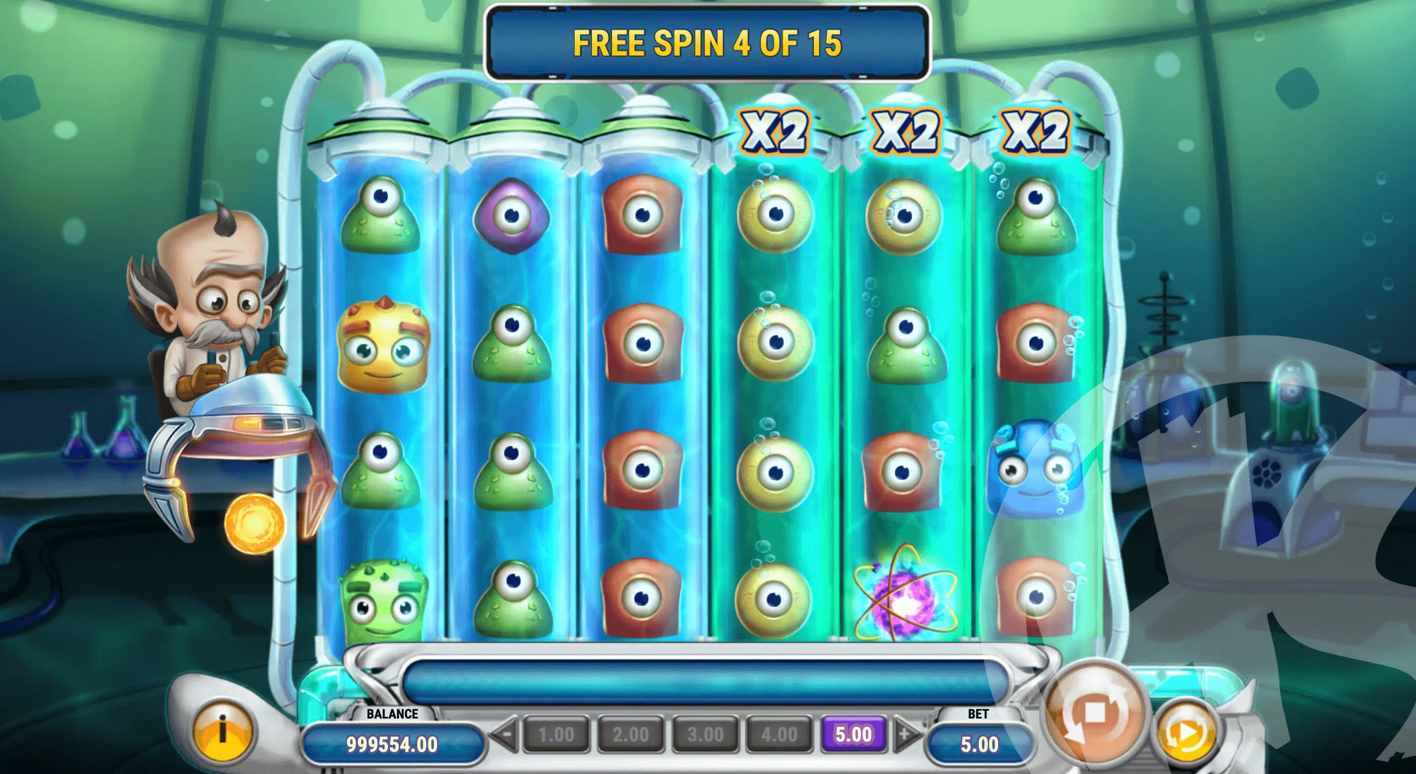 3 or More Scatters Award Free Spins
