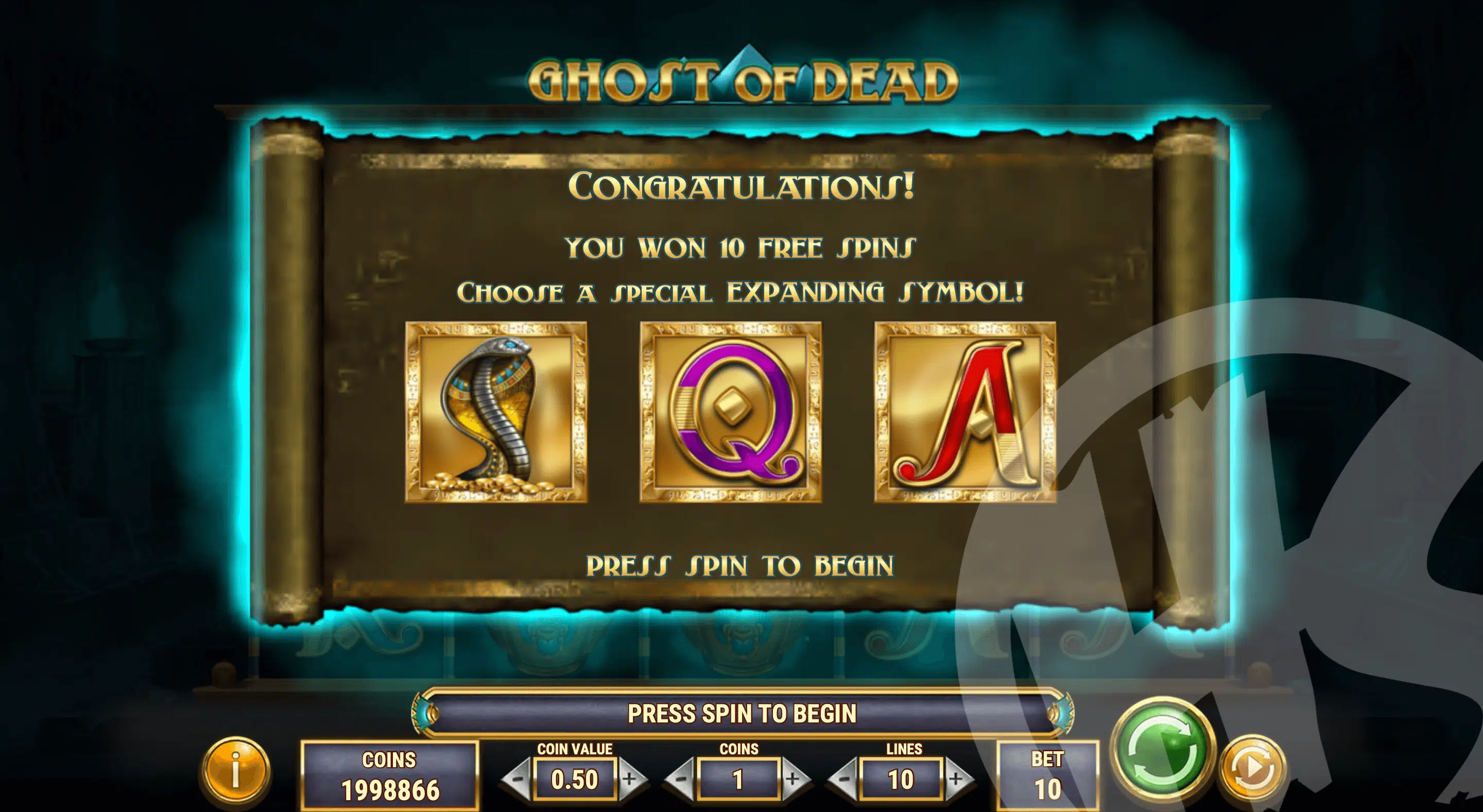 Players Get a Choice of Symbol During Free Spins