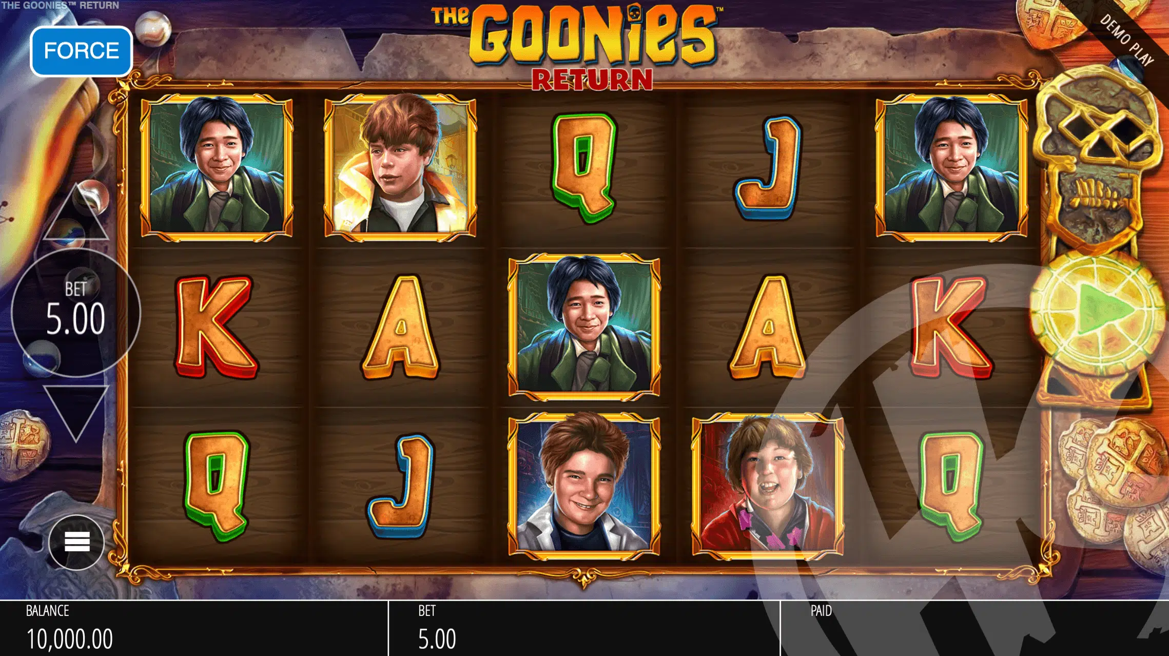 The Goonies Return Base Game