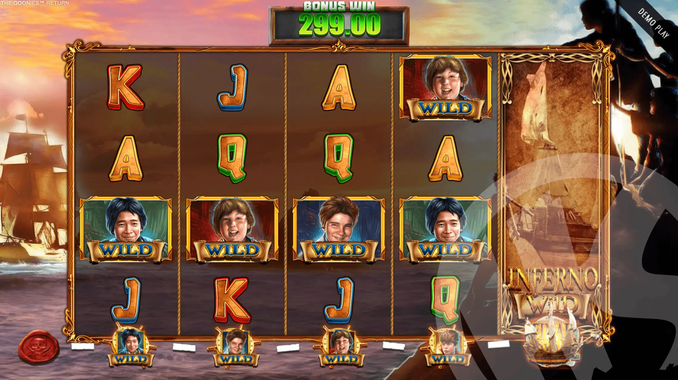 The Goonies Return Slot Review | Blueprint Gaming