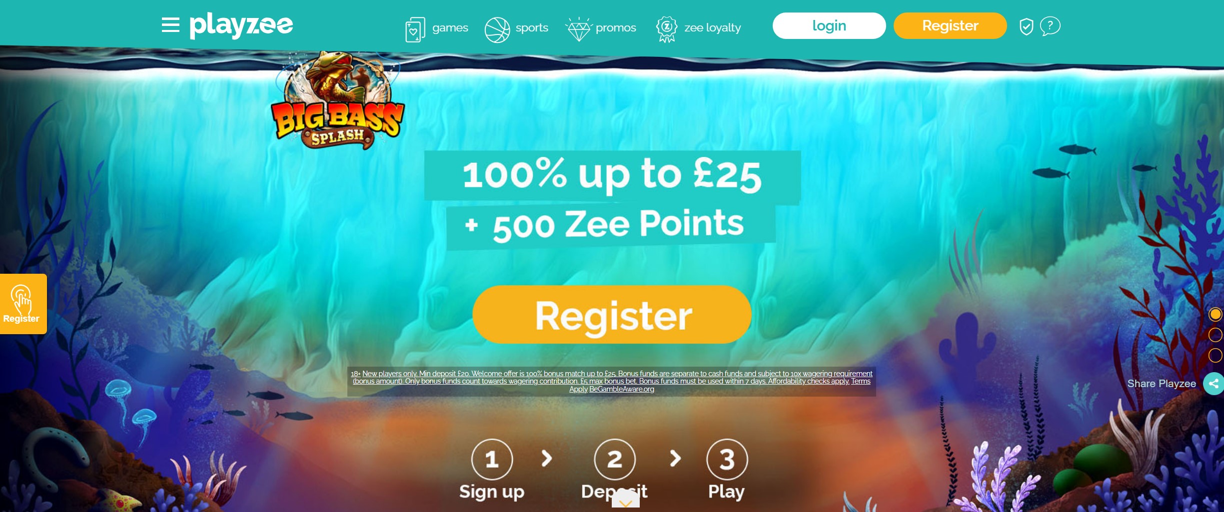 Playzee Welcome Bonus