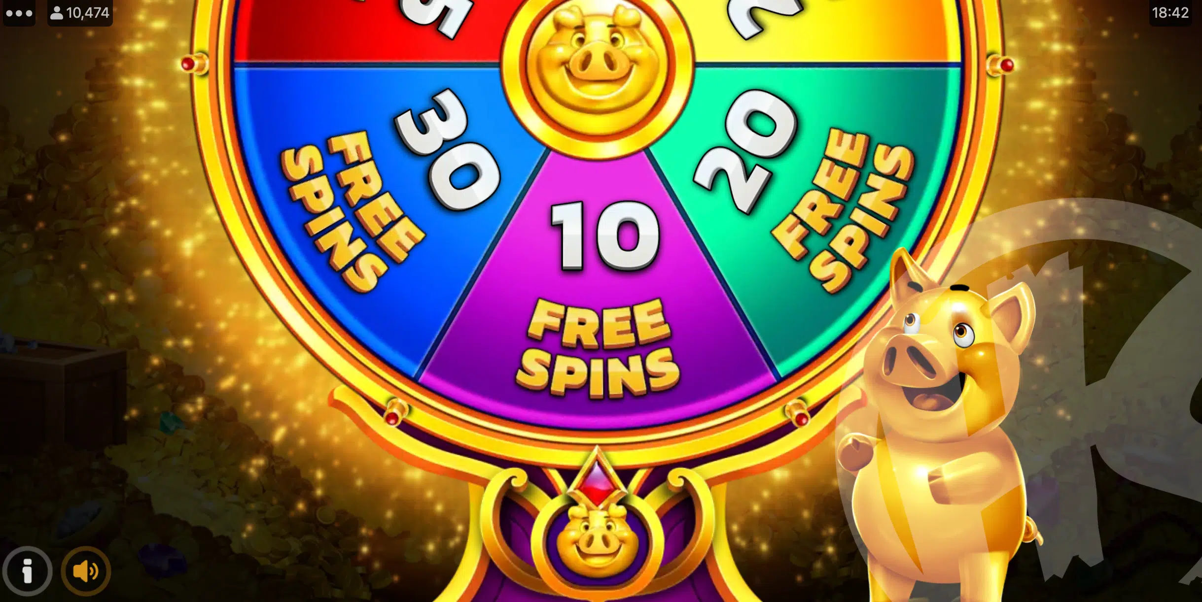 Spin the Free Spins Wheel to Trigger up to 30 Free Spins
