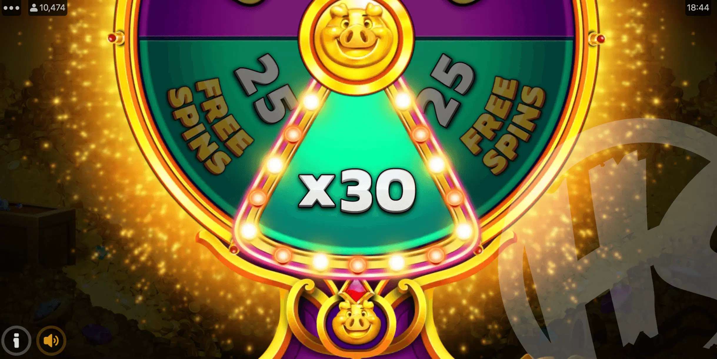 Gamble Up to 30 Free Spins, Revealing a Random 'x bet' Value if the Gamble Loses