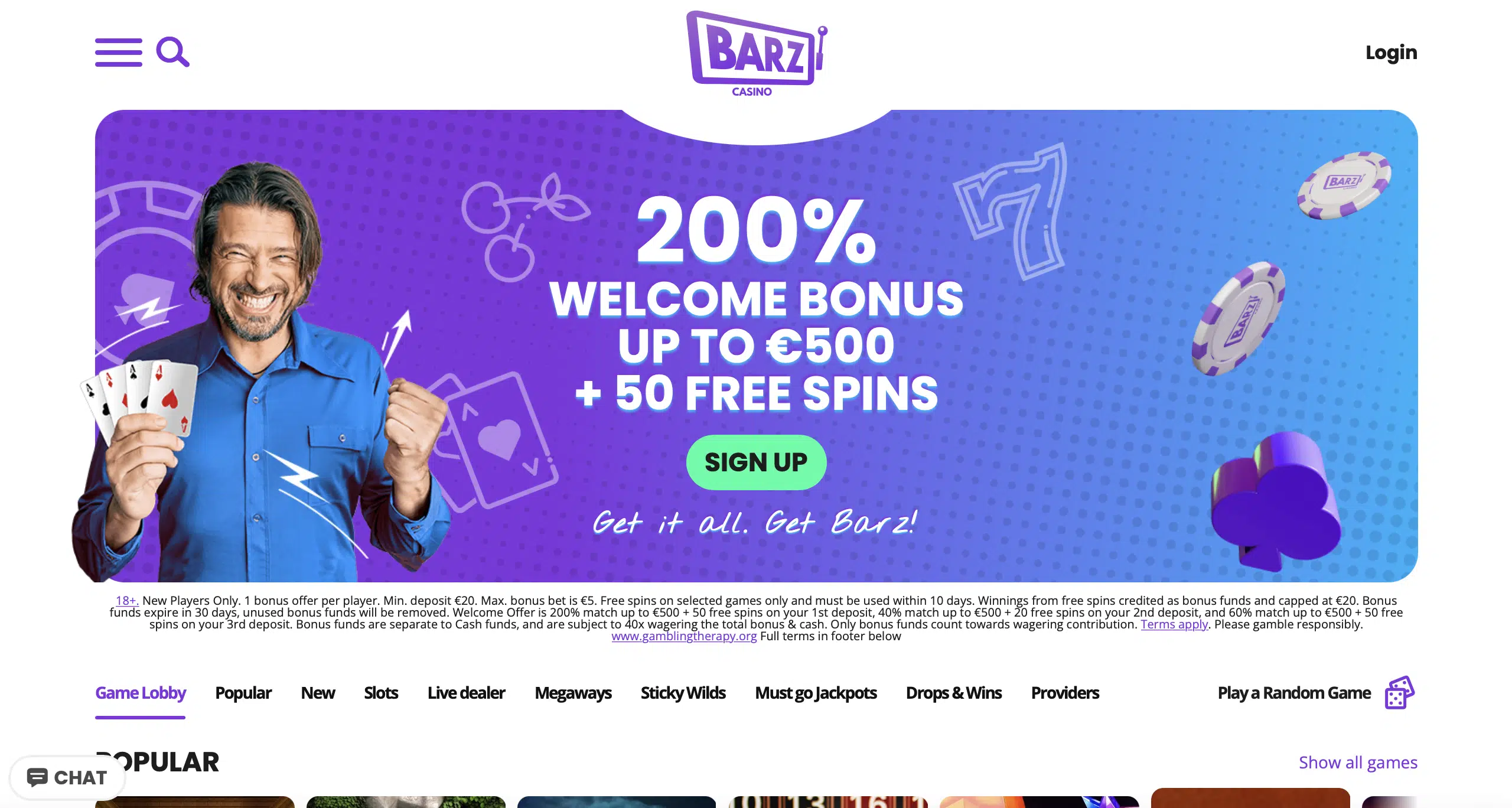 Discover Jackpot Rewards at Barz Casino Login UK