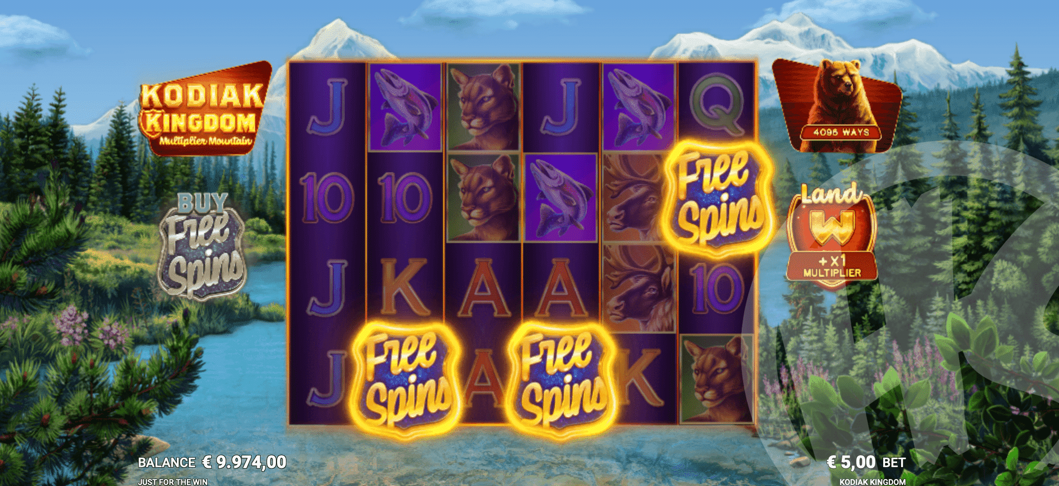 3 or More Scatters Trigger Free Spins