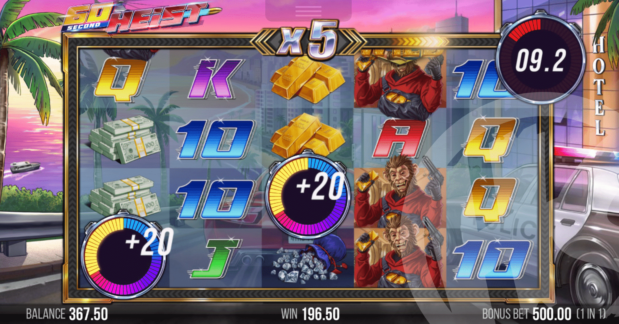 Land Special Symbols to Add Extra Time in Free Spins