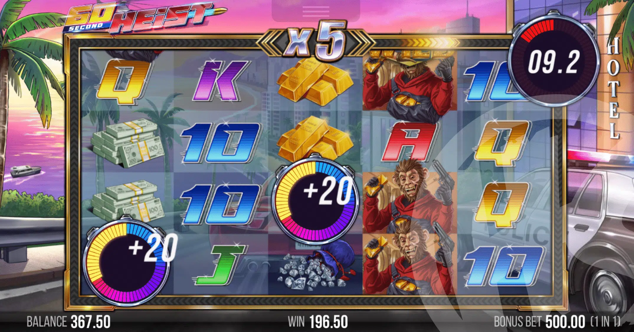 Land Special Symbols to Add Extra Time in Free Spins