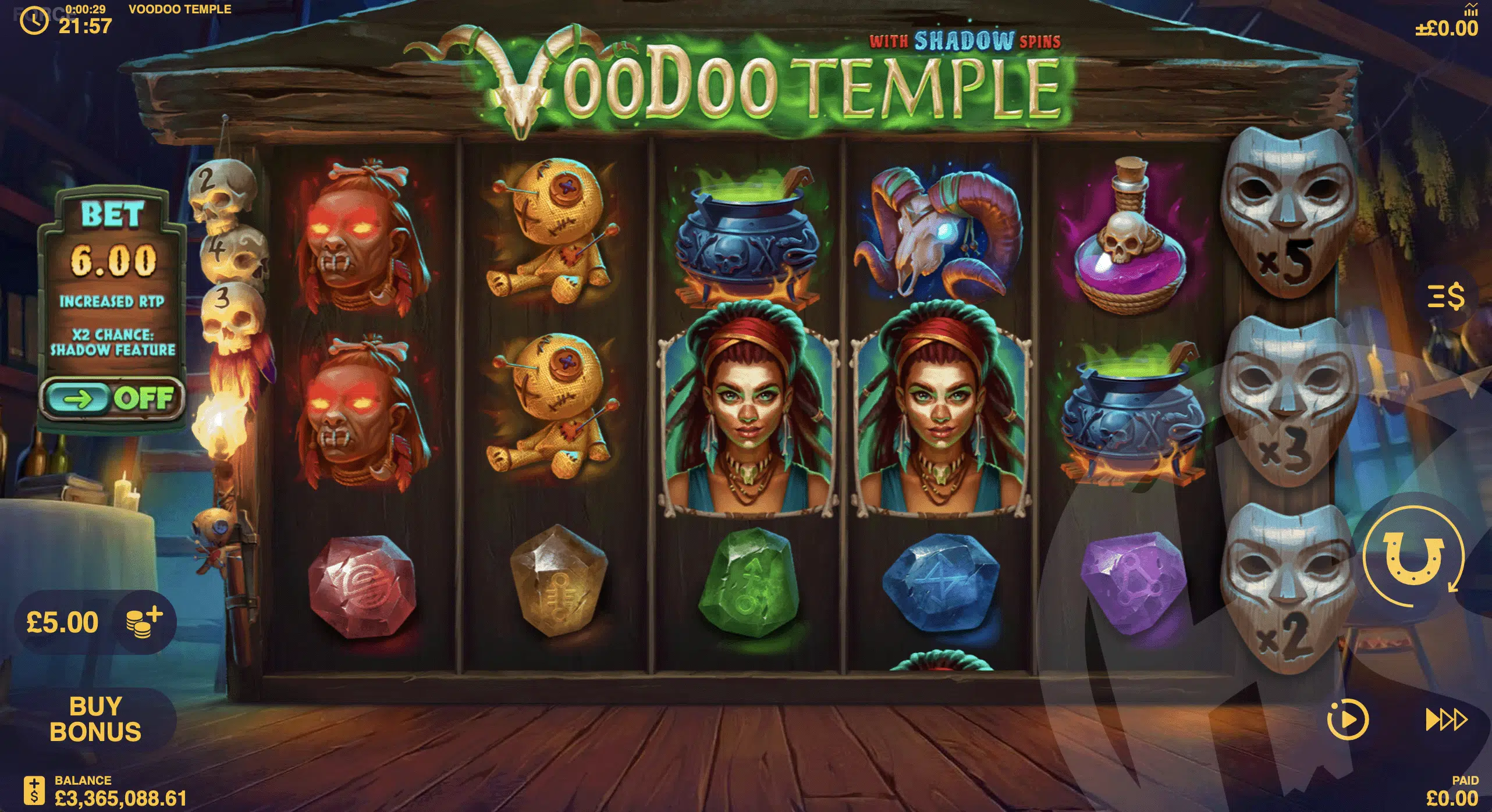 Voodoo Temple Base Game