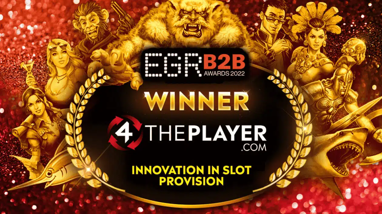 4ThePlayer Wins the Top and Highly Contested EGR Innovation in Slot Award