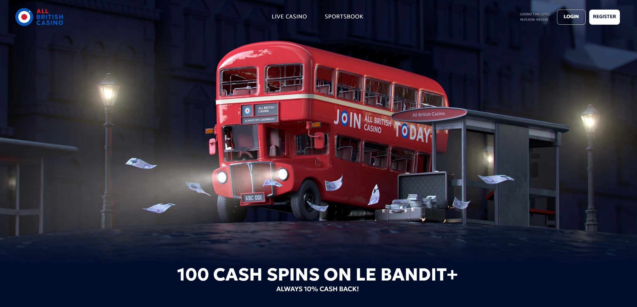 All British Casino Homepage