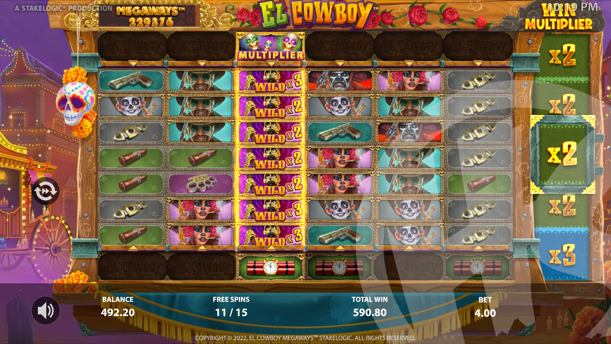 El Cowboy Megaways Free Spins
