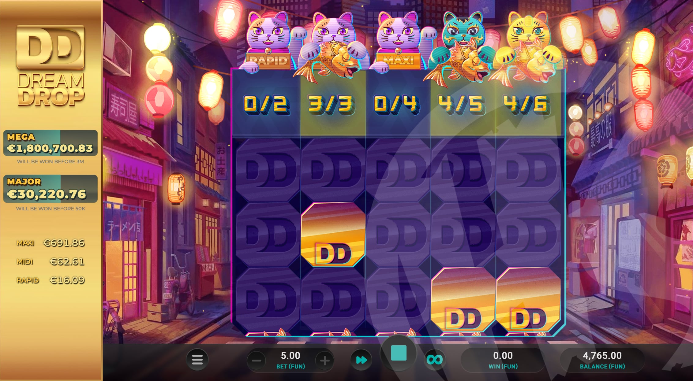 A Jackpot is Guaranteed in the Dream Drops Jackpot Round