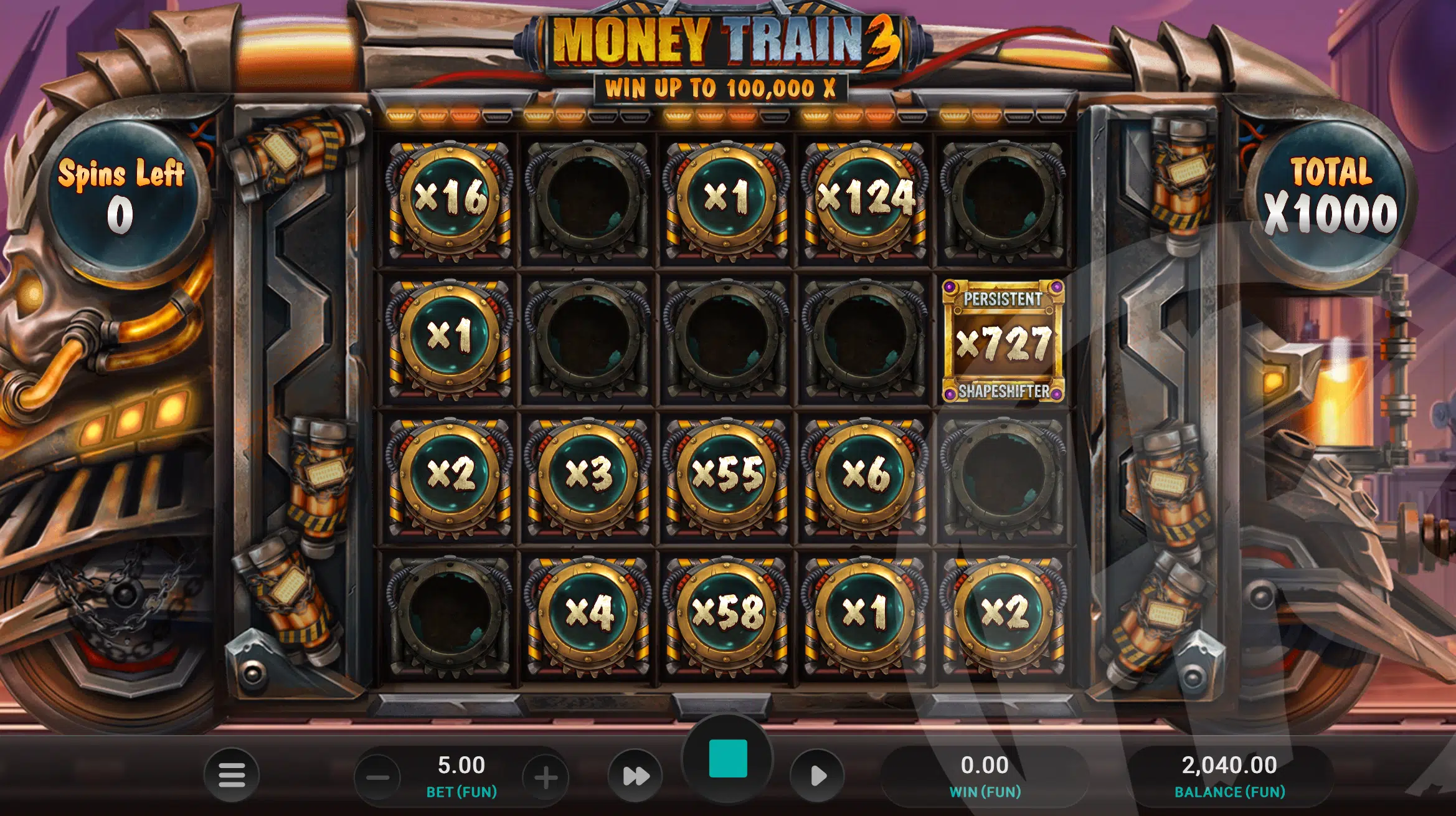 Money Train 3 Persistent Shapeshifter