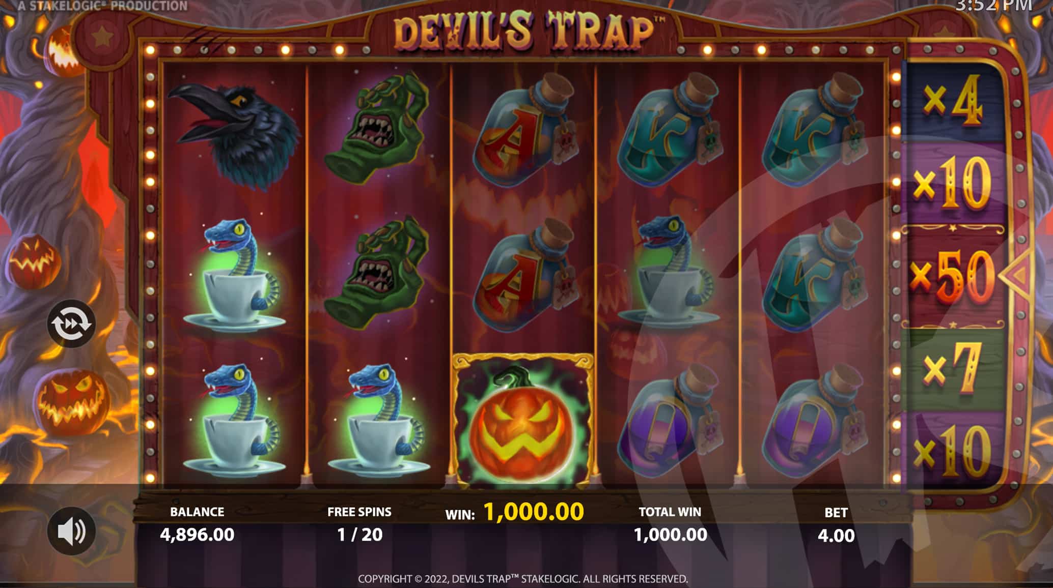 Devil's Trap Free Spins