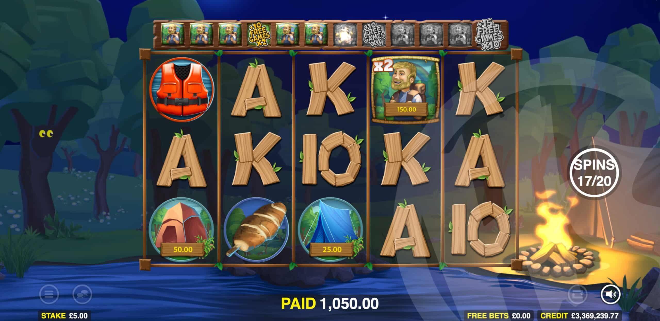 Canoe Trip Free Spins