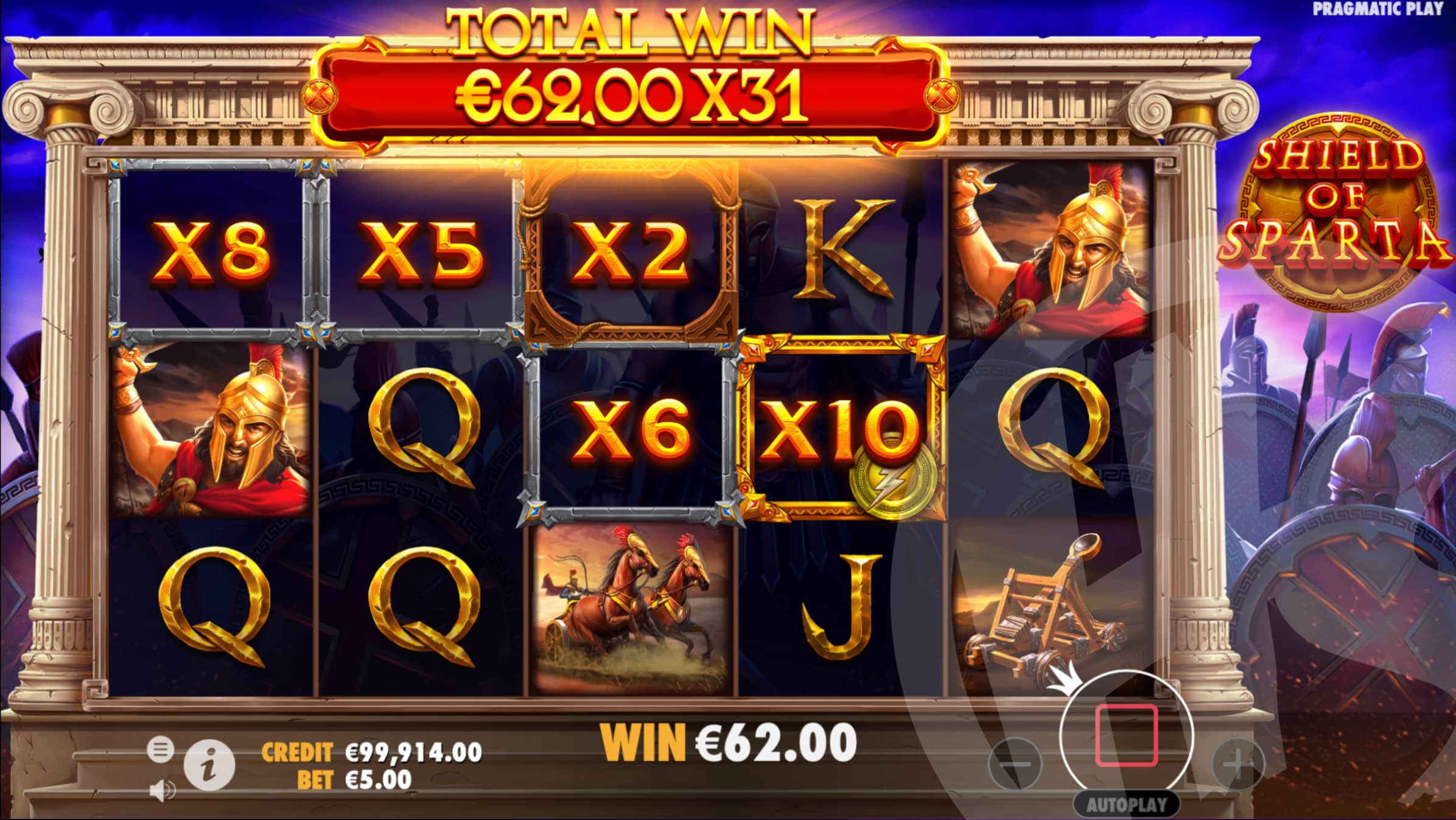 Build Multipliers to Apply to the Total Free Spins Win