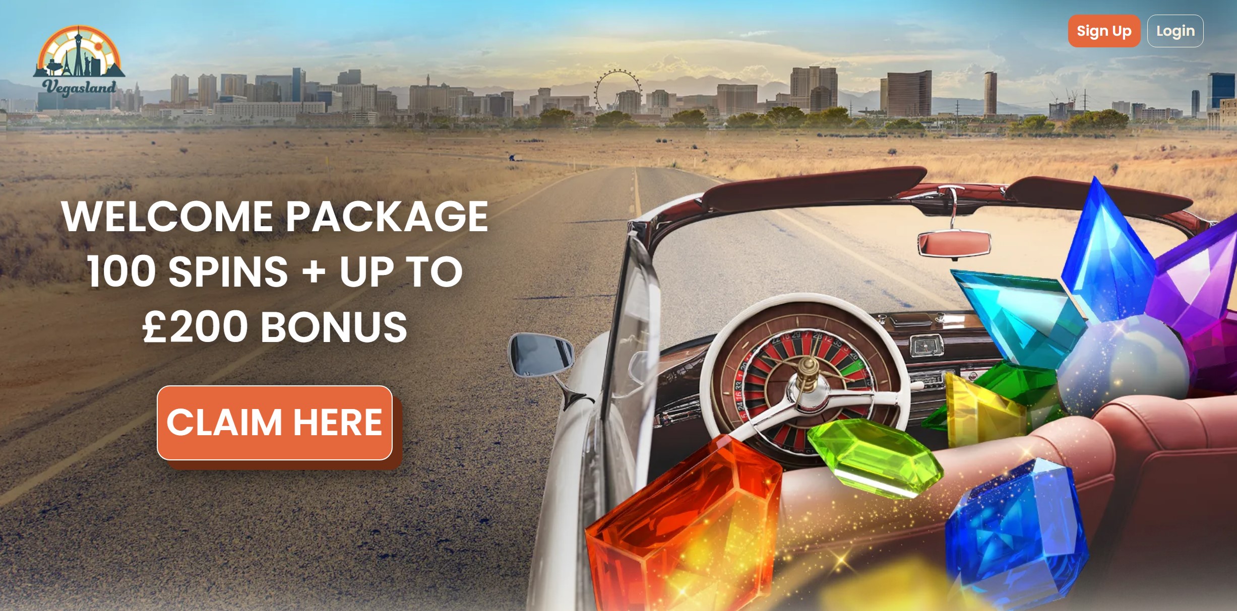 Vegasland Welcome Bonus