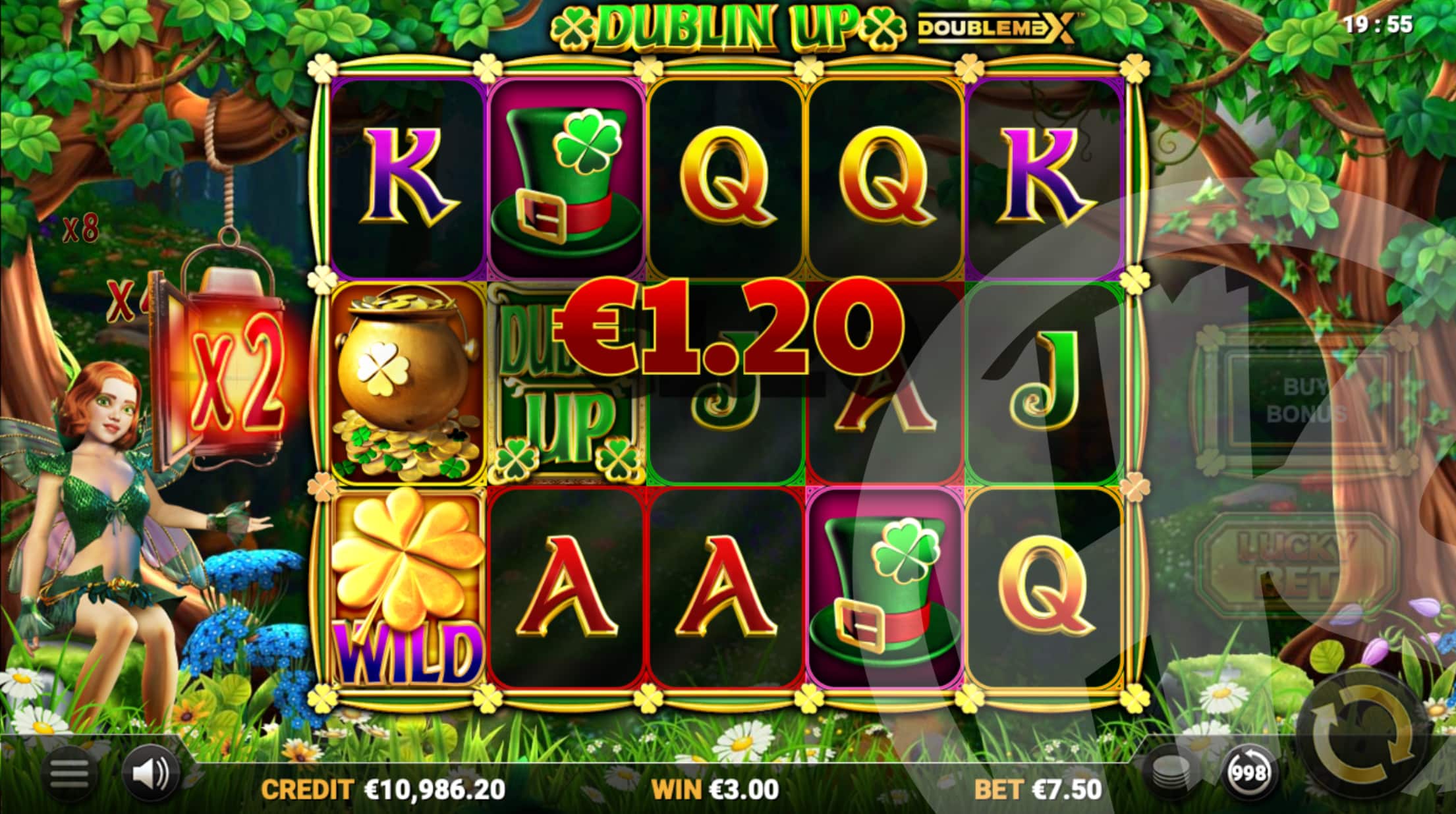 Dublin Up DoubleMax Offers Players 25 Fixed Win Lines