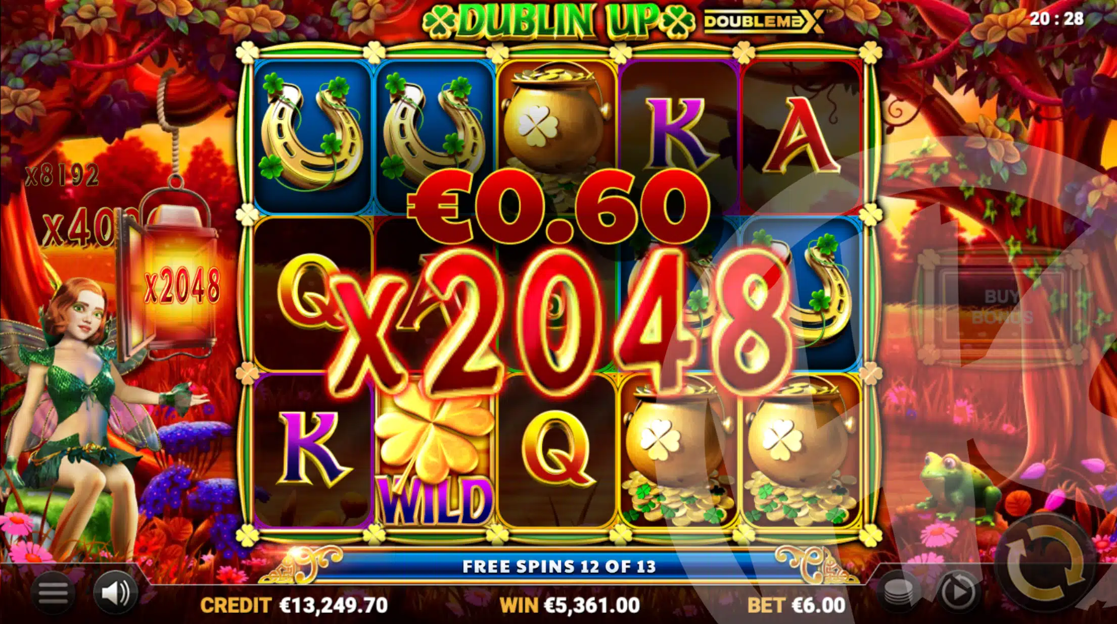 Dublin Up DoubleMax Free Spins