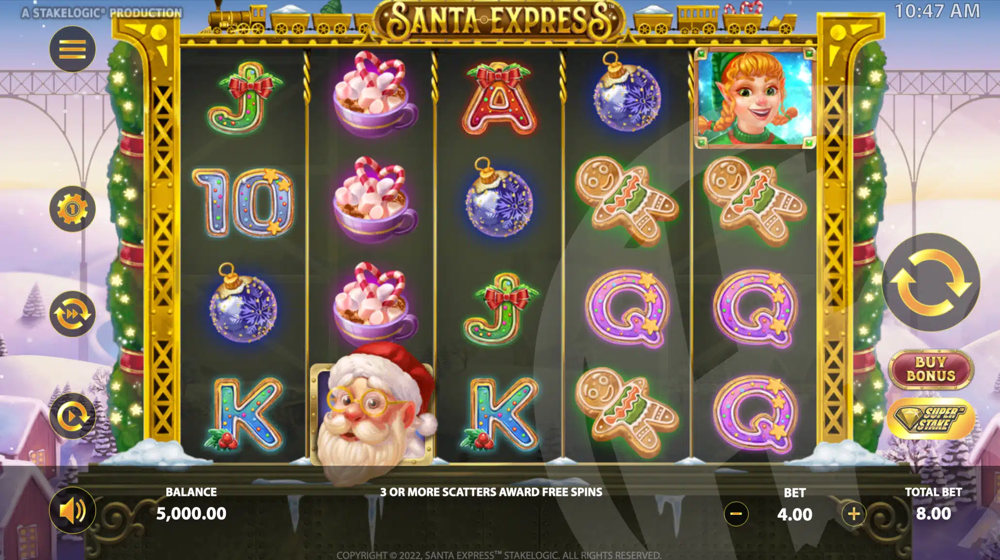 Santa Express Base Game