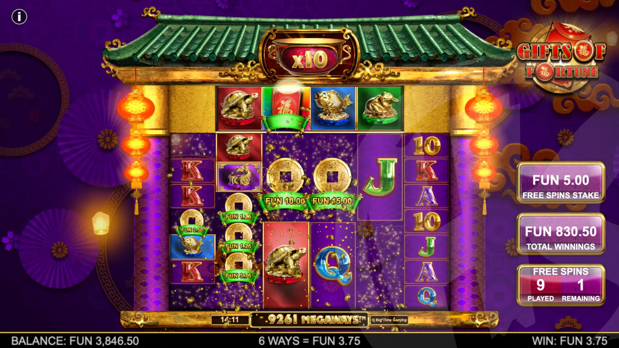 Enhanced Free Spins Guarantee At Least 1 Wild Red Packet Per Spin