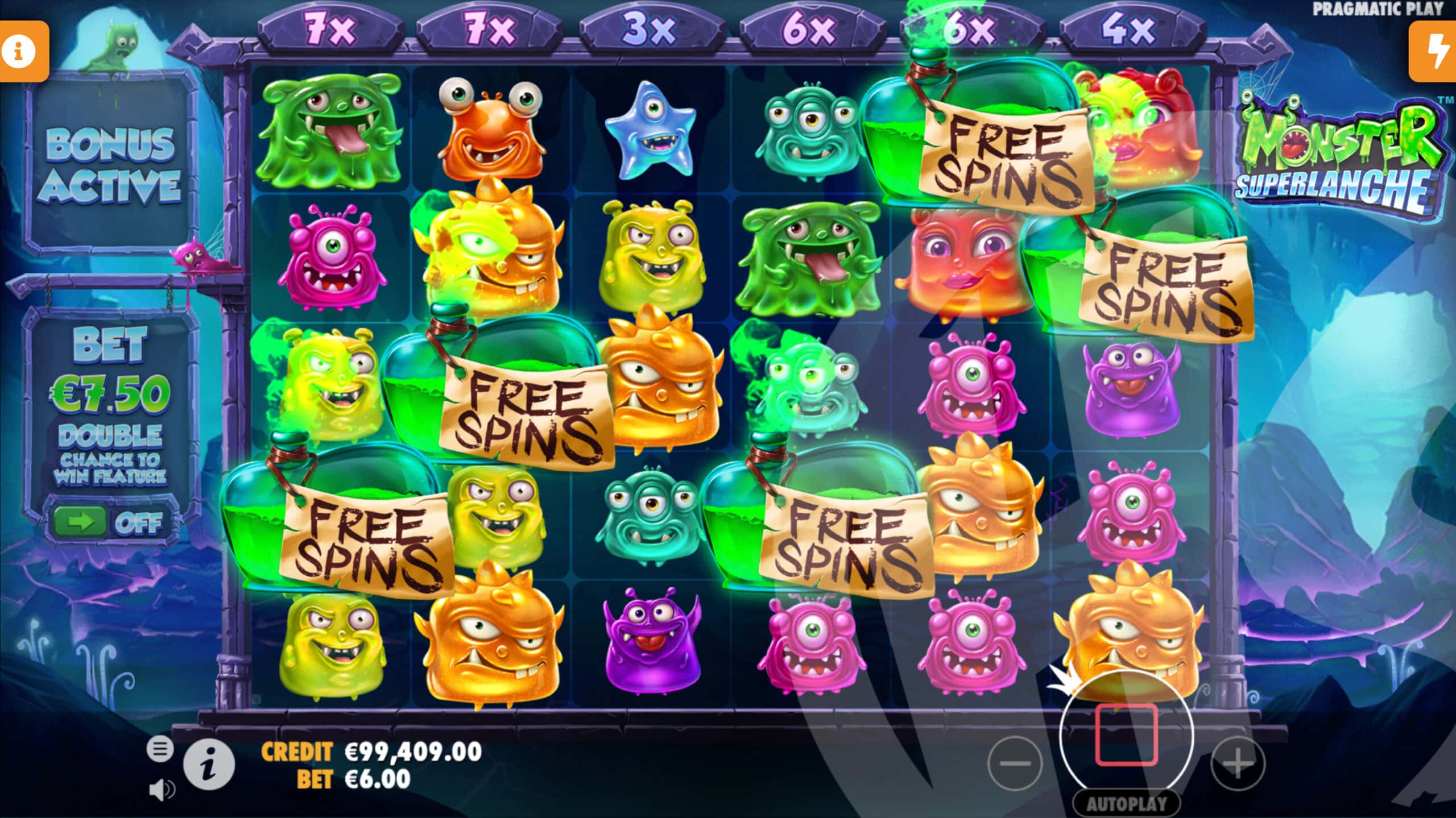 Land 4 or More Scatters to Trigger Free Spins