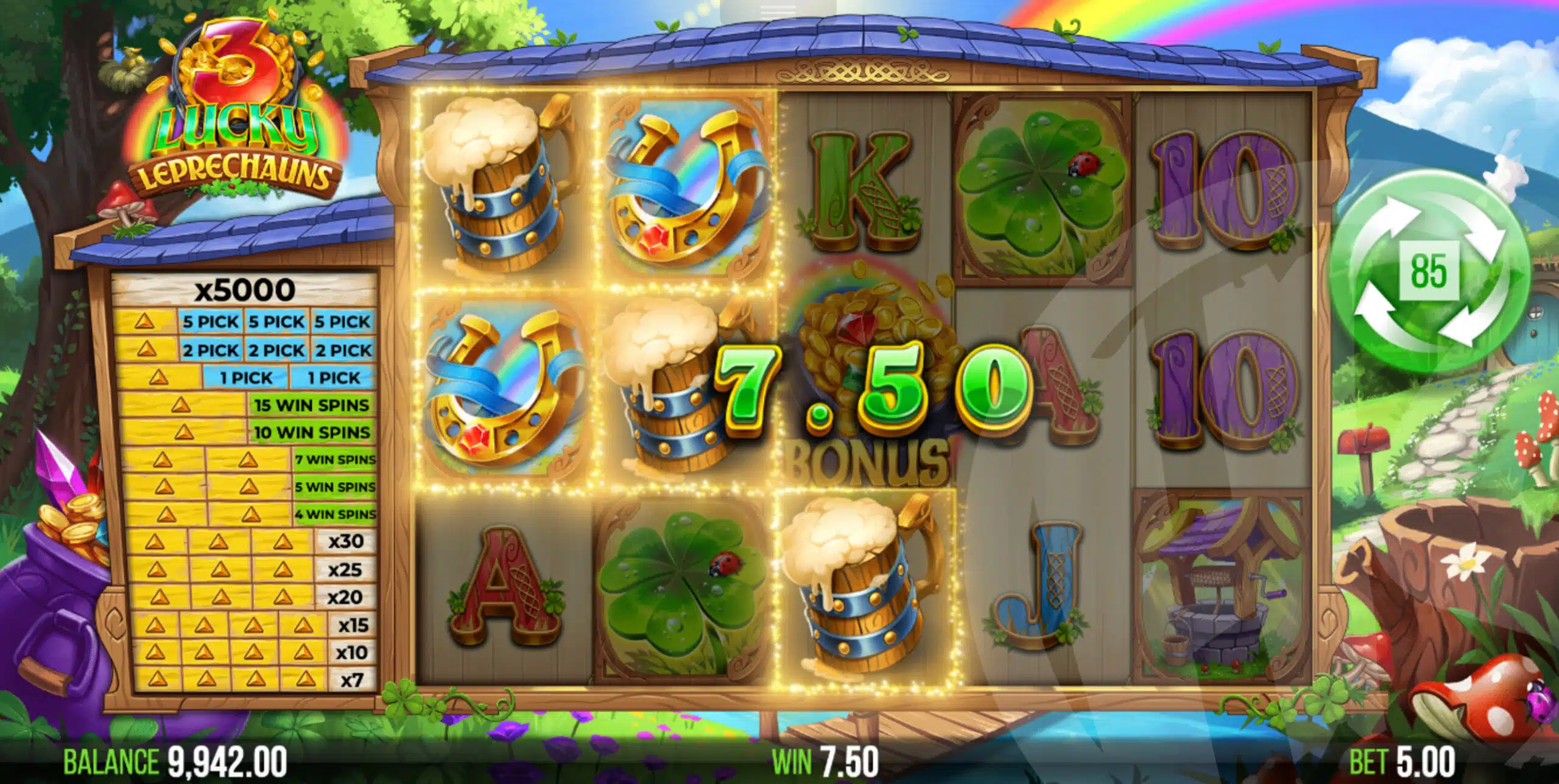 3 Lucky Leprechauns Offers Players 243 Ways to Win