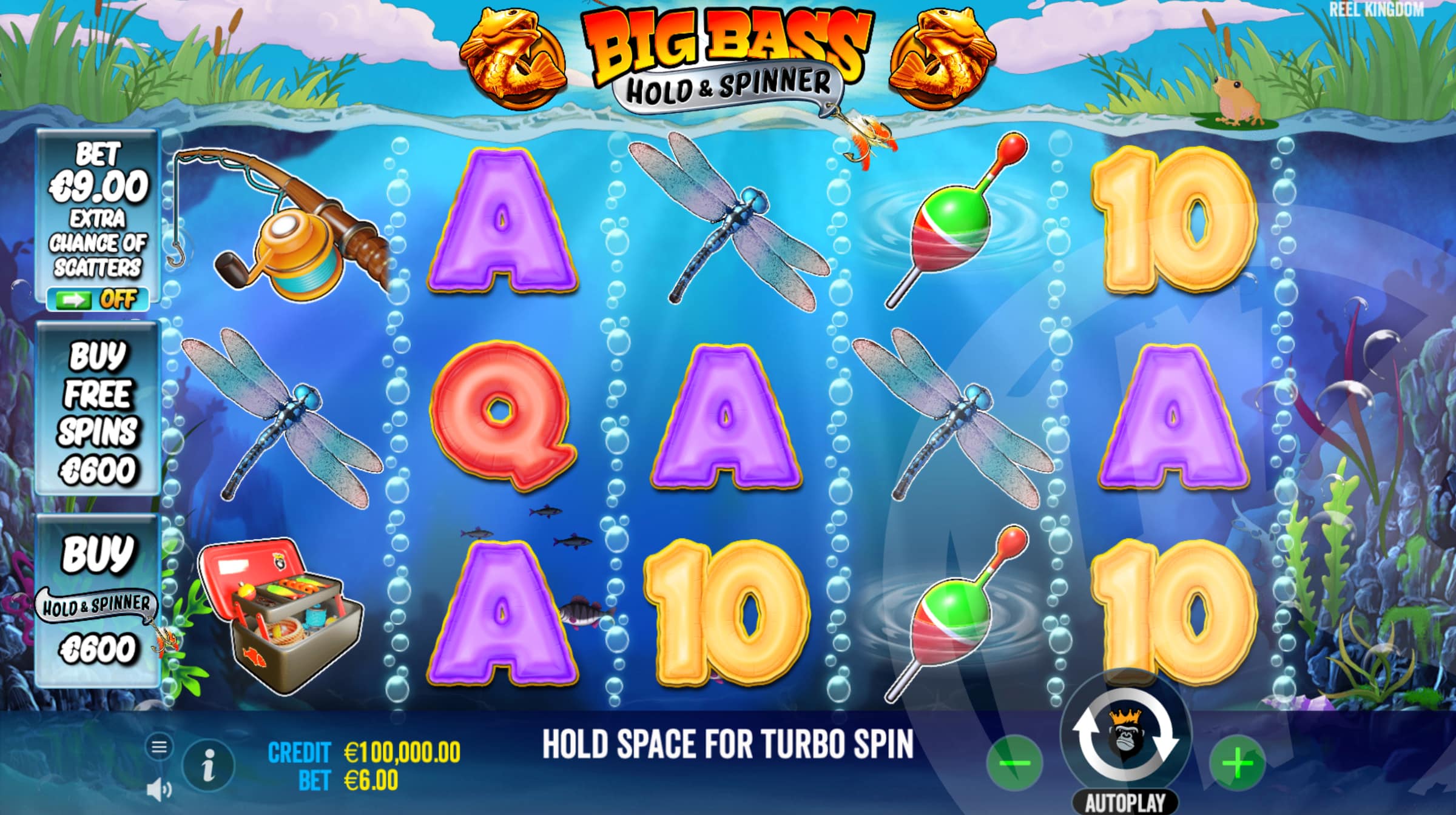 Big Bass Bonanza - Hold & Spinner Base Game