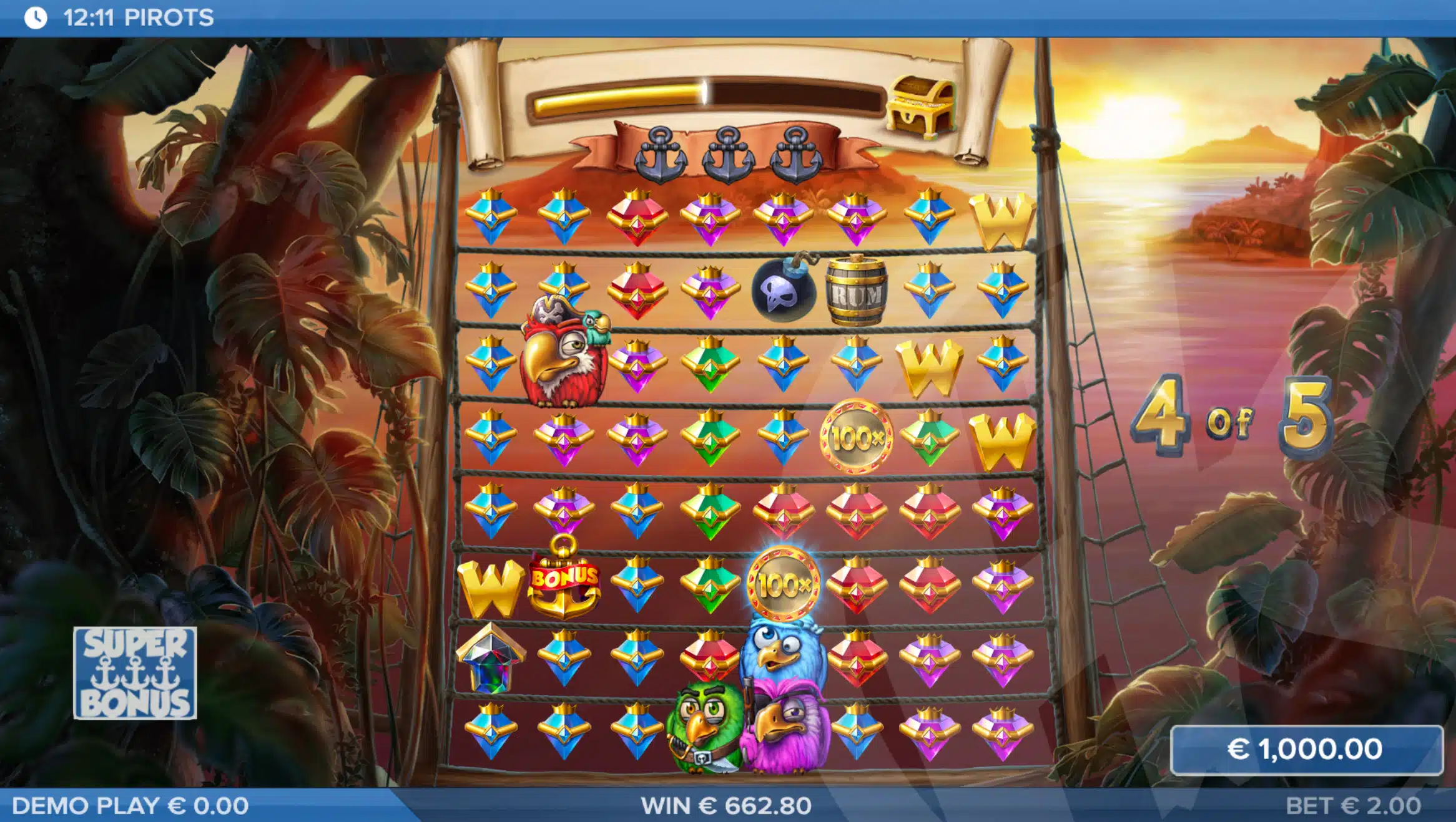 Pirates of The Grand Line Slot Review, Bonuses & Free Play (94.1% RTP)