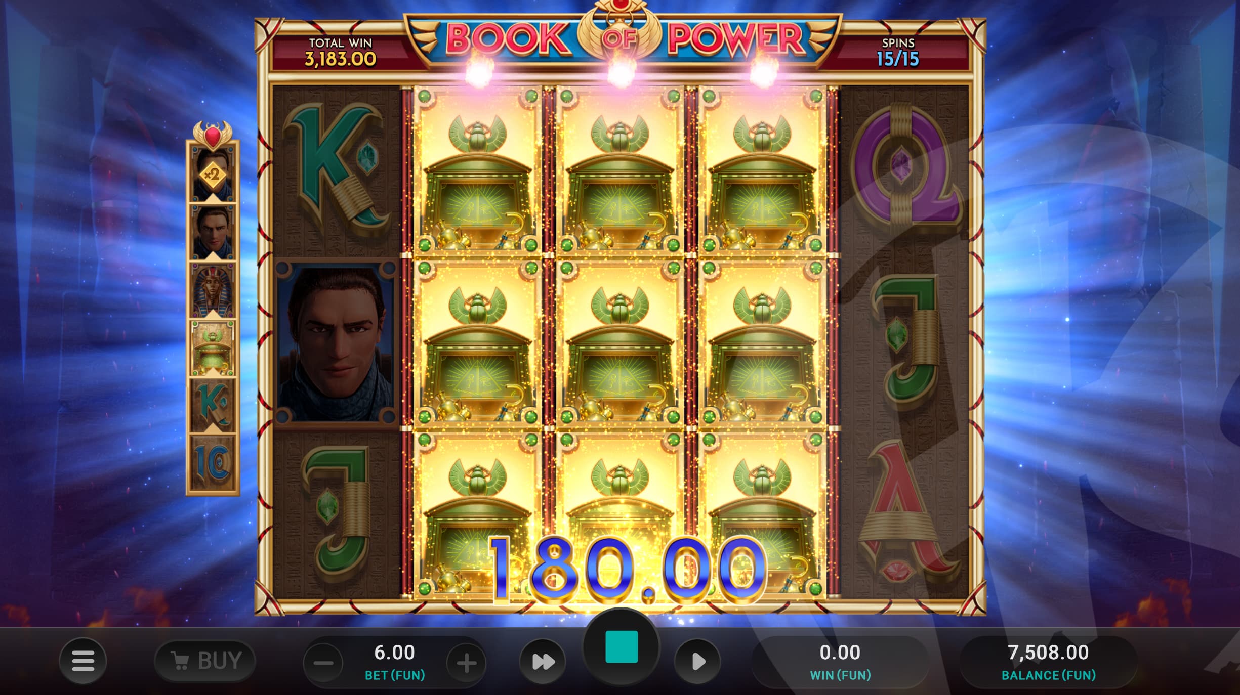 Book of Power Power Free Spins