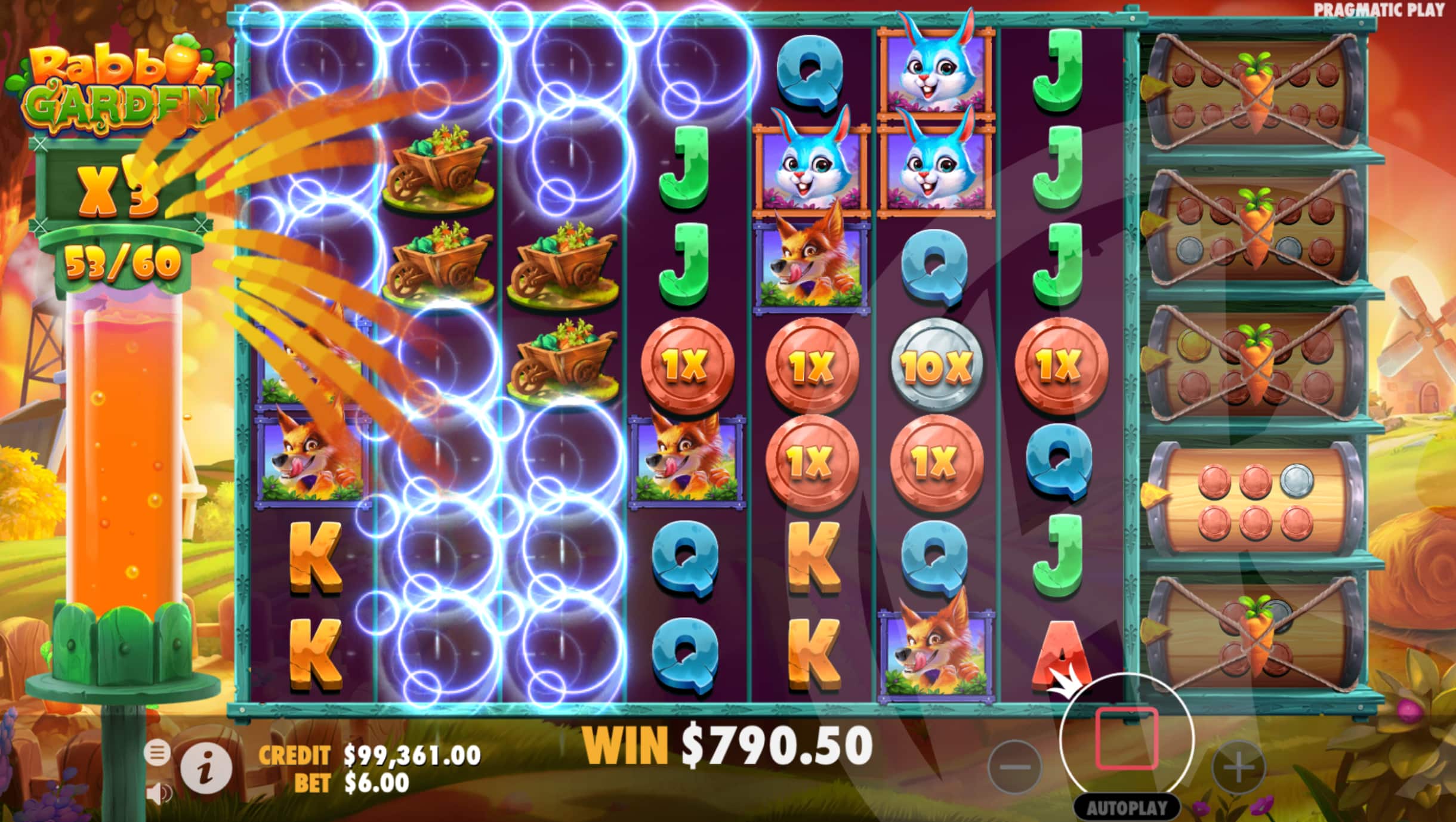 Collect Points to Progress Through Free Spins Levels