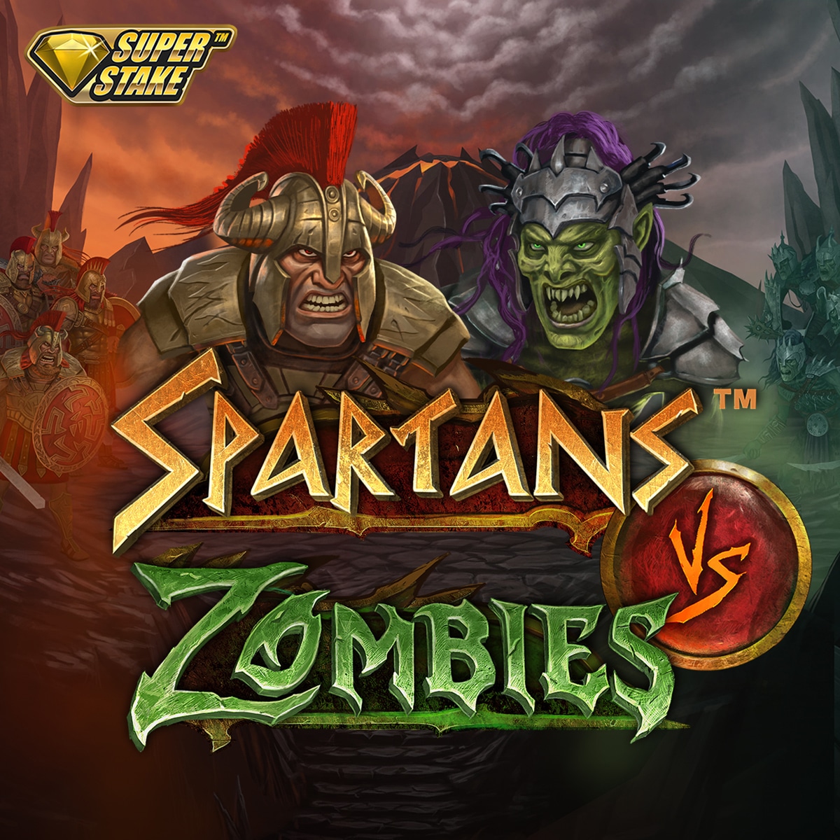 Spartans vs Zombies Logo