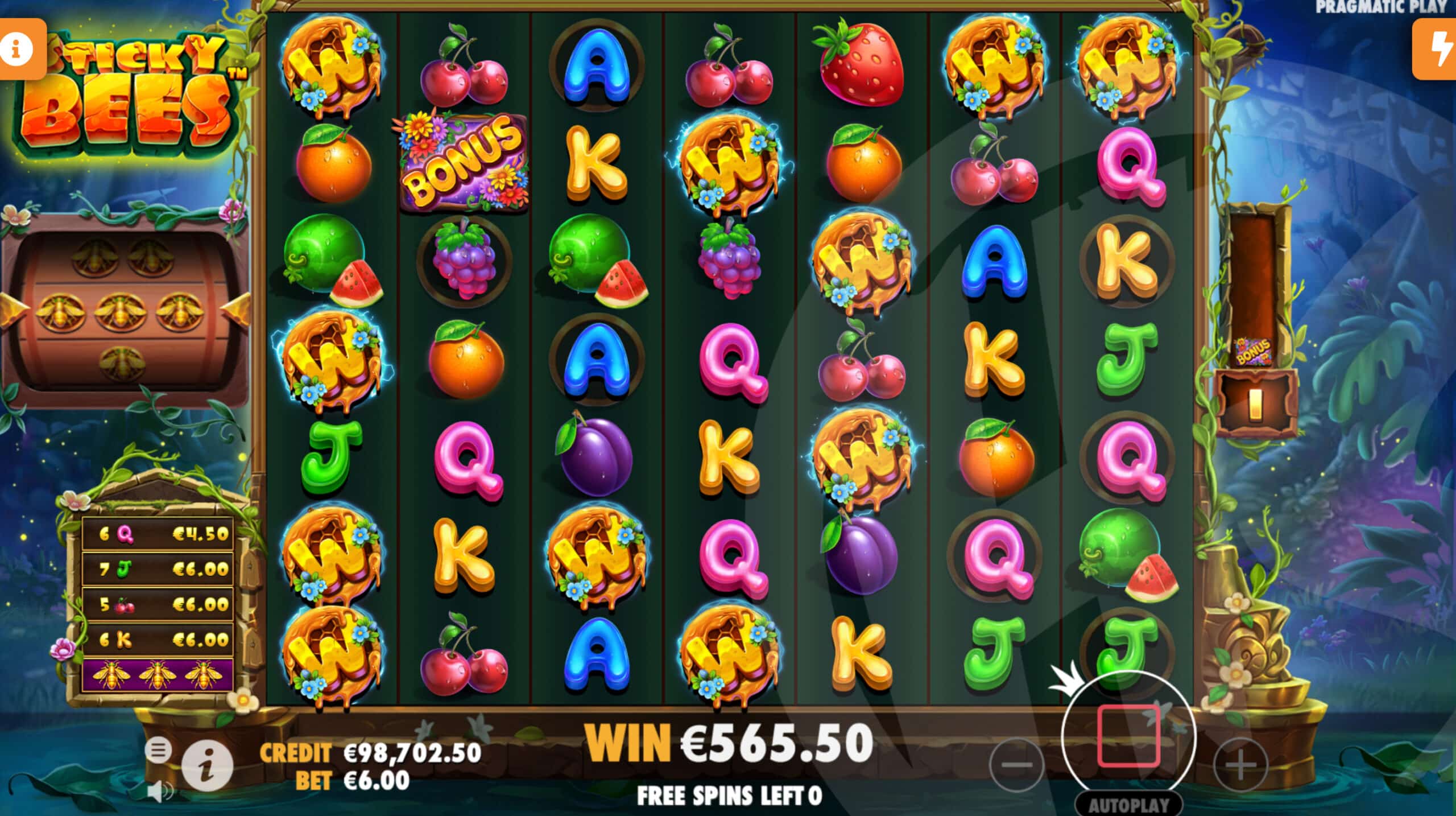 All Activated Marked Positions Remain Active For the Duration of Free Spins