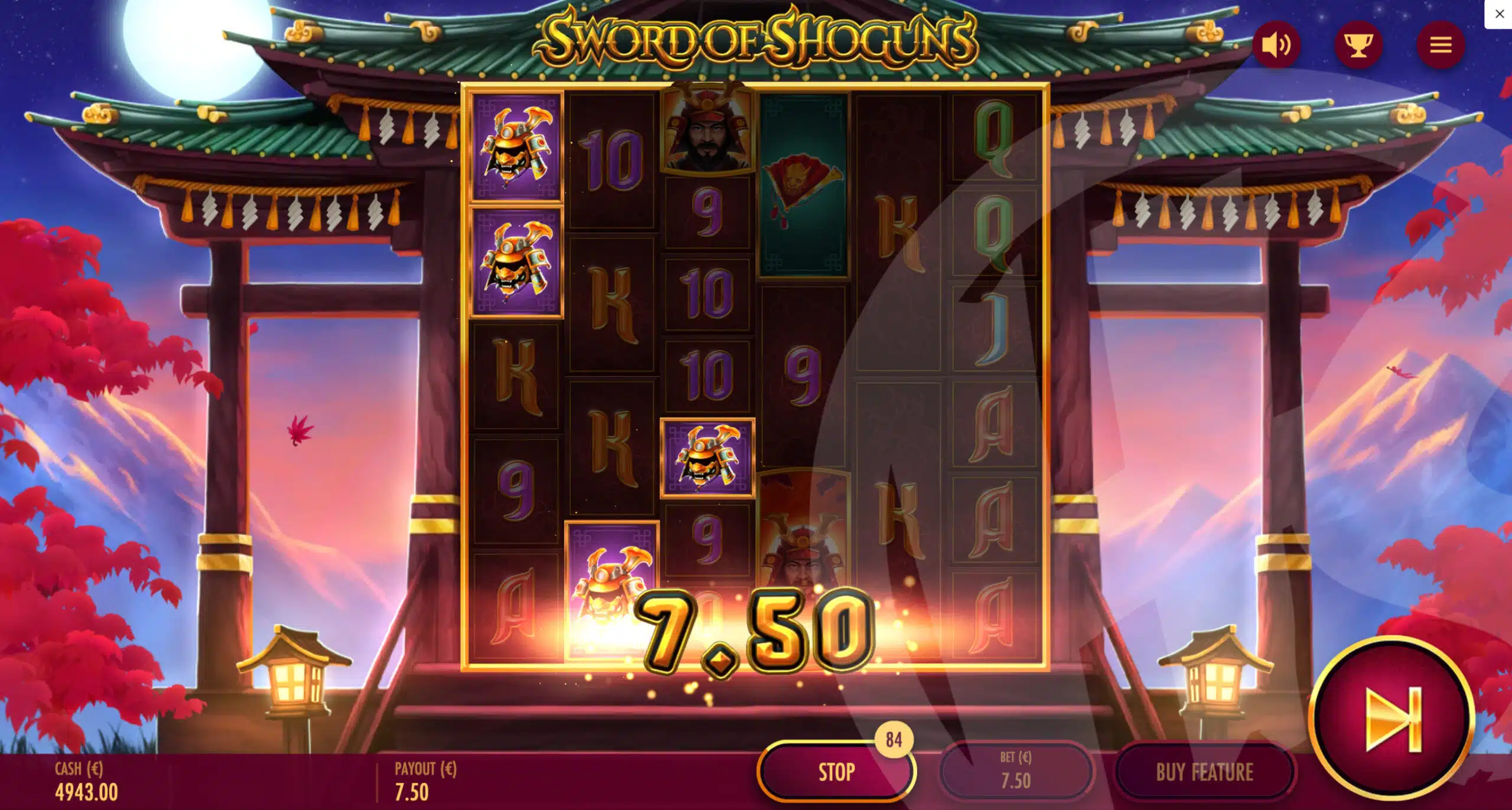 Sword of Shoguns Offers Players 5,040 Ways to Win