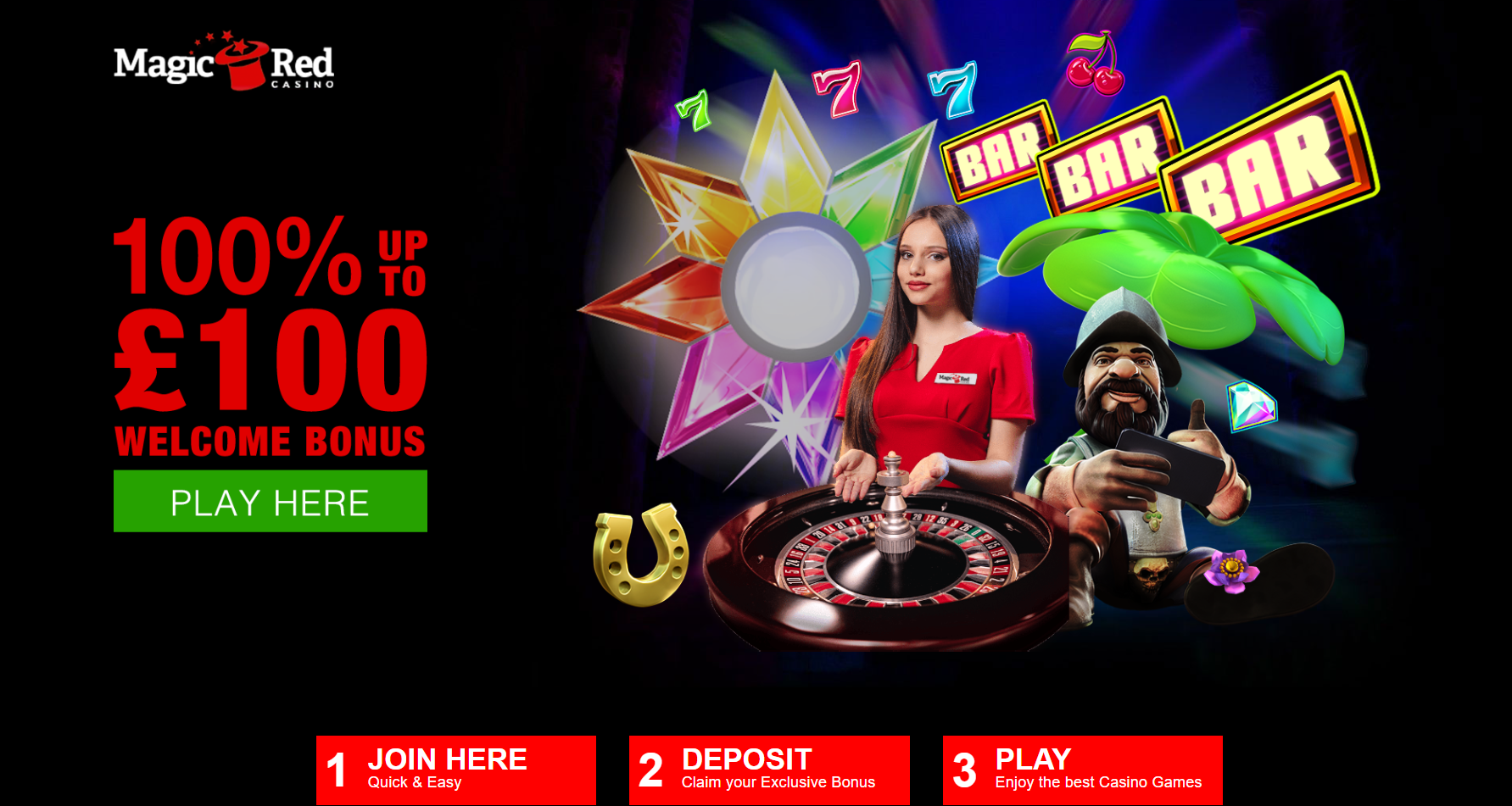 Magic Red Casino Bonus Offer