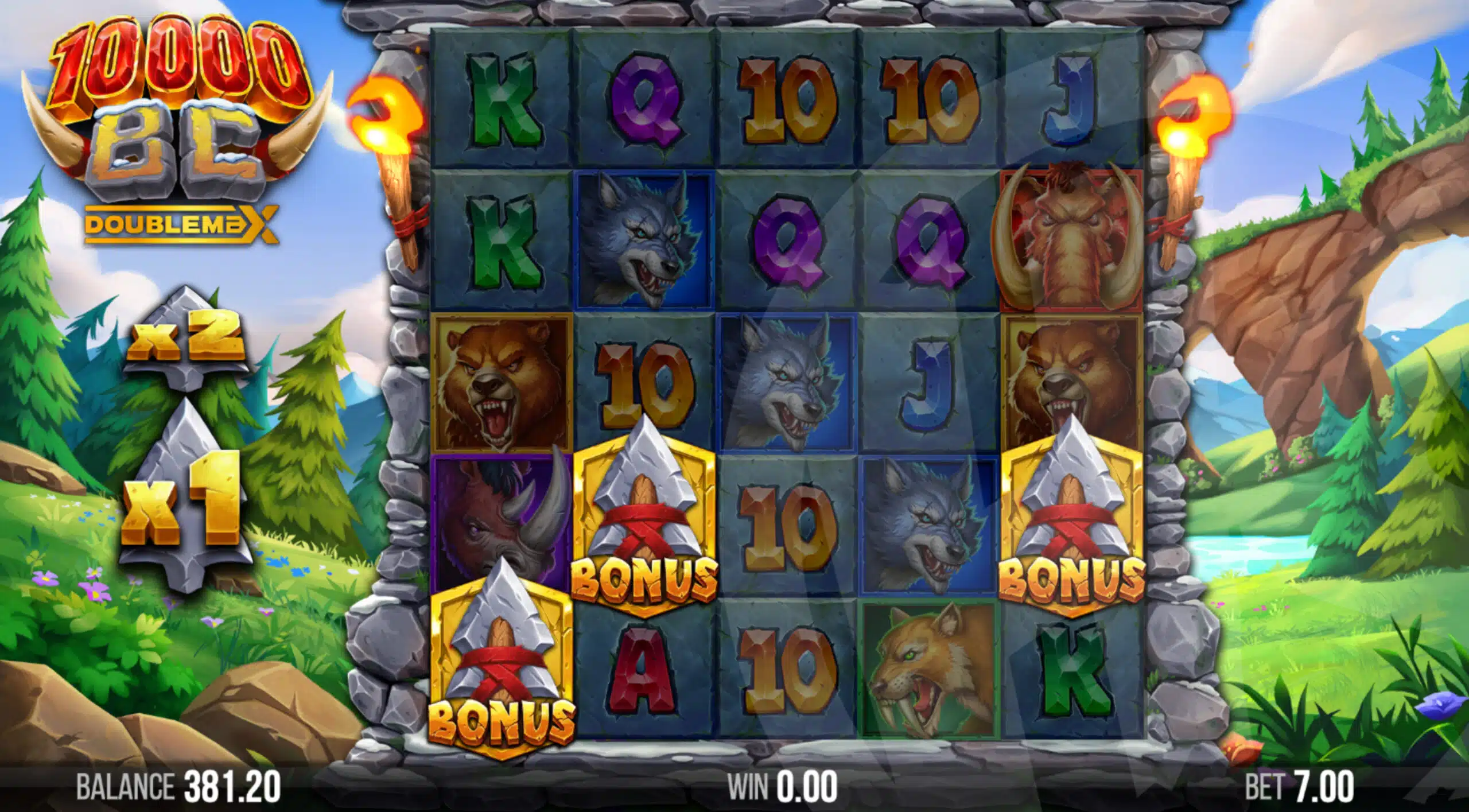 Land 3 or More Bonus Scatters to Trigger Free Spins
