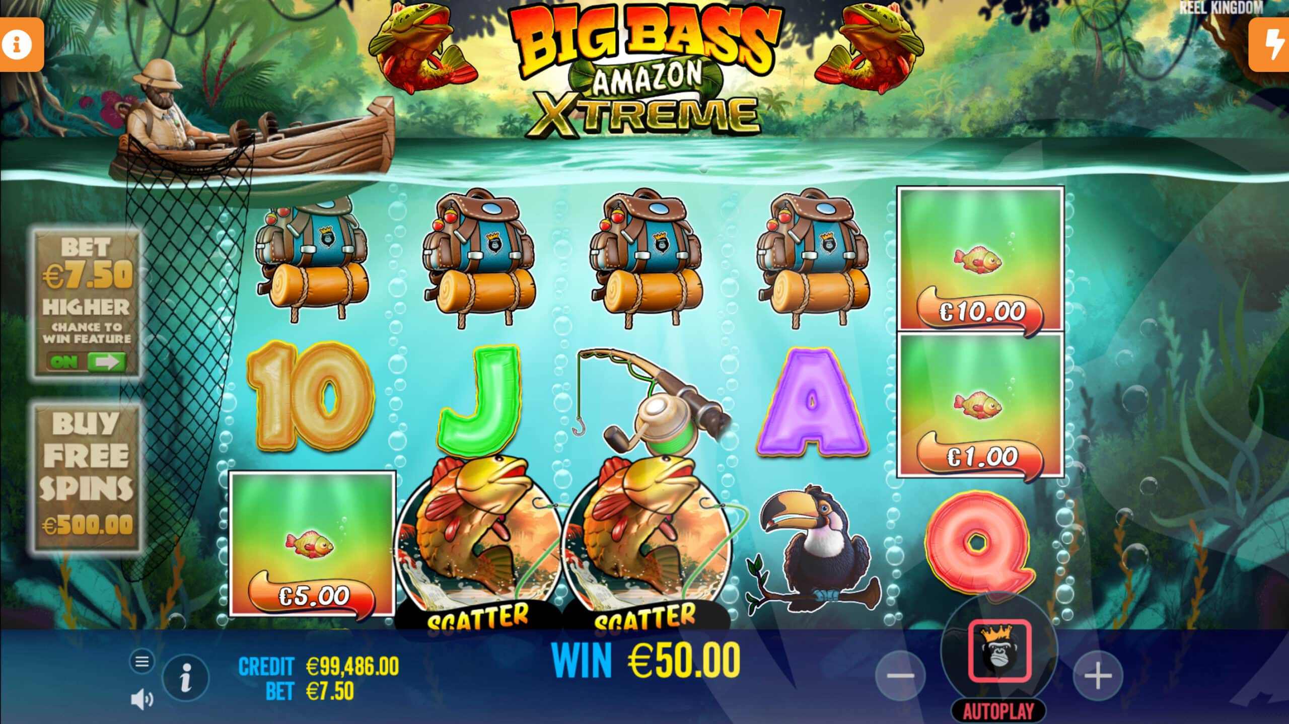 Big Bass Amazon Xtreme Offers Players 10 Fixed Win Lines