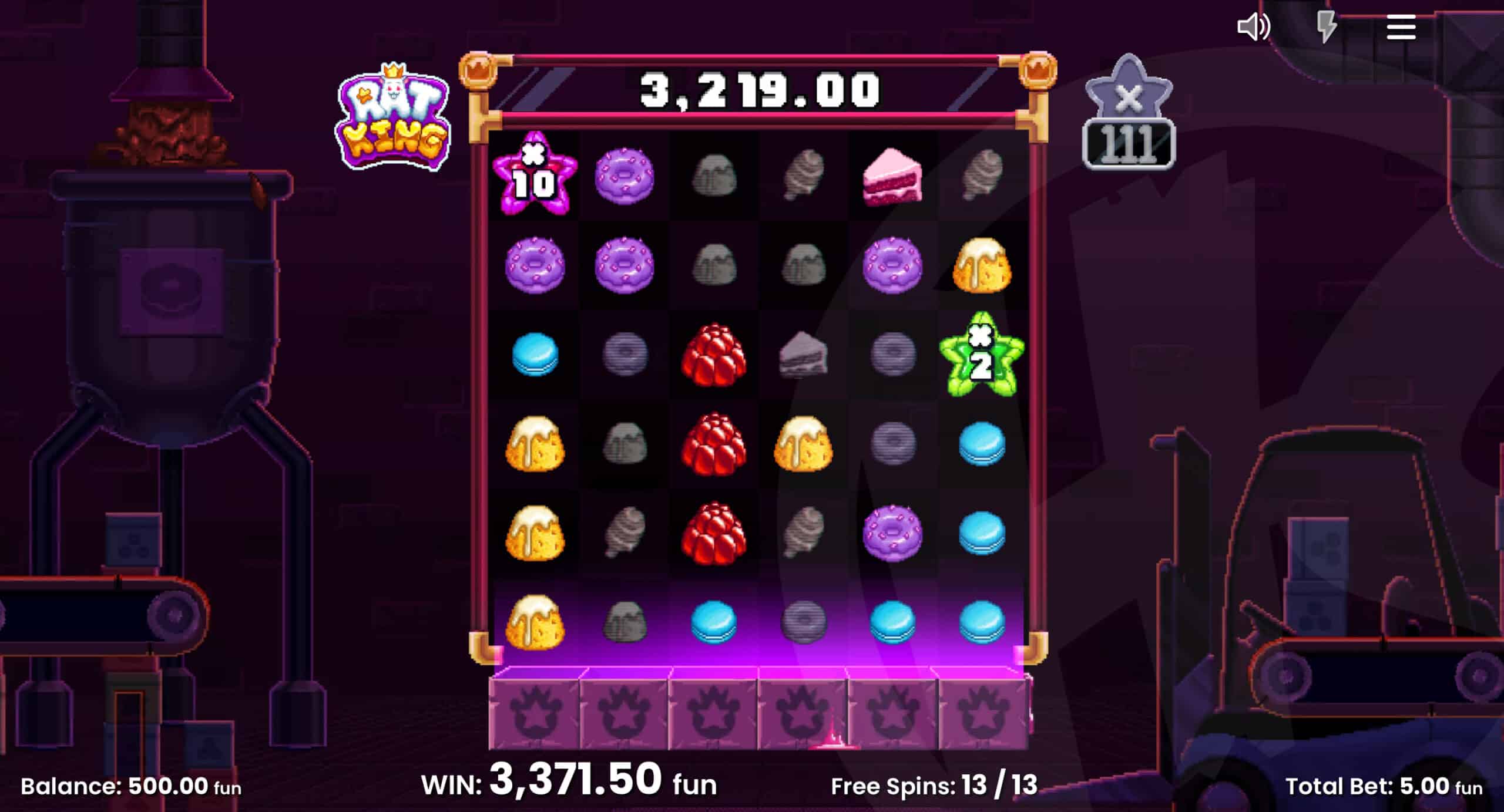 Rat King Free Spins