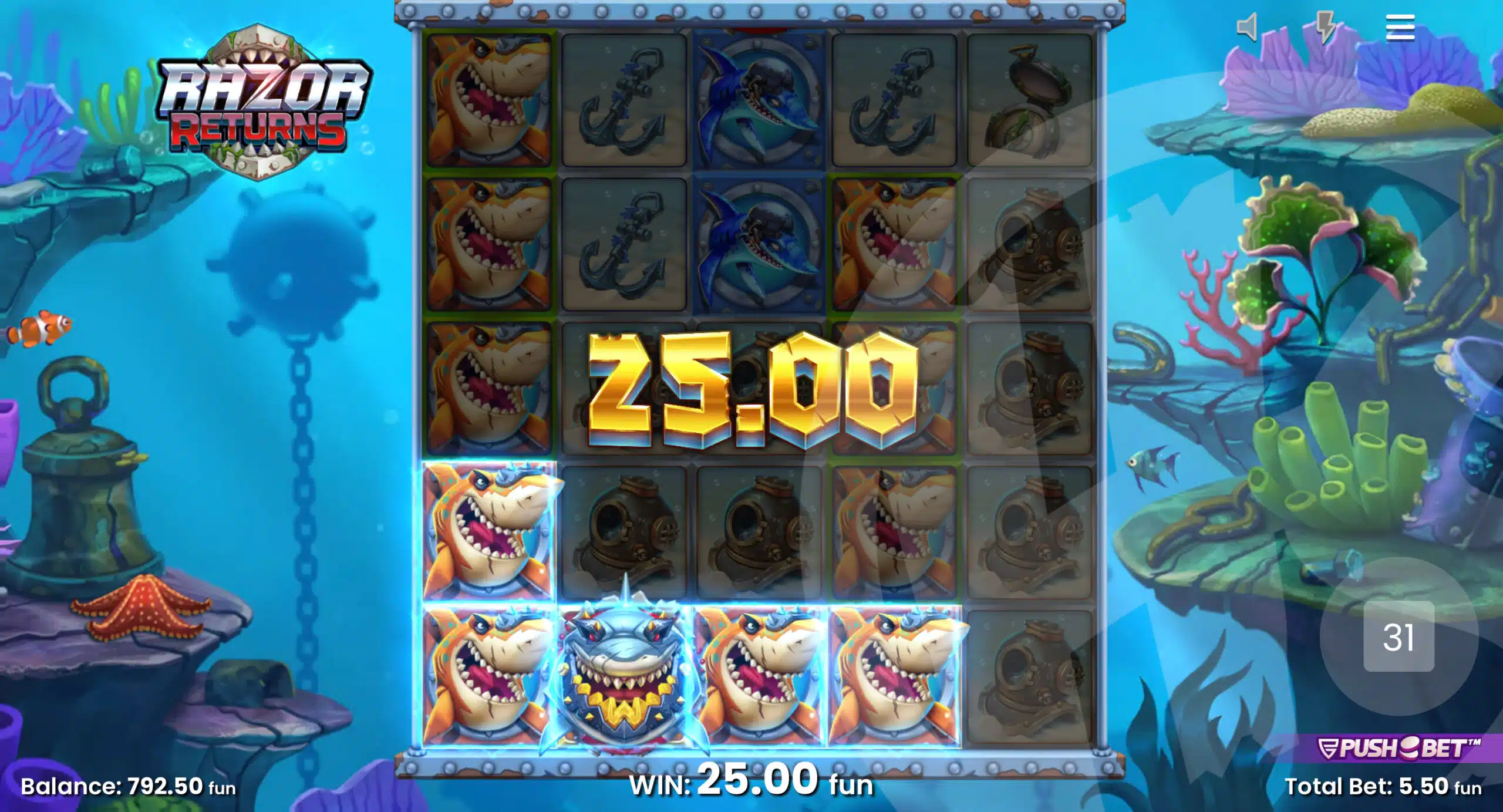 Razor Shark (Push Gaming) Slot Review & Demo Play