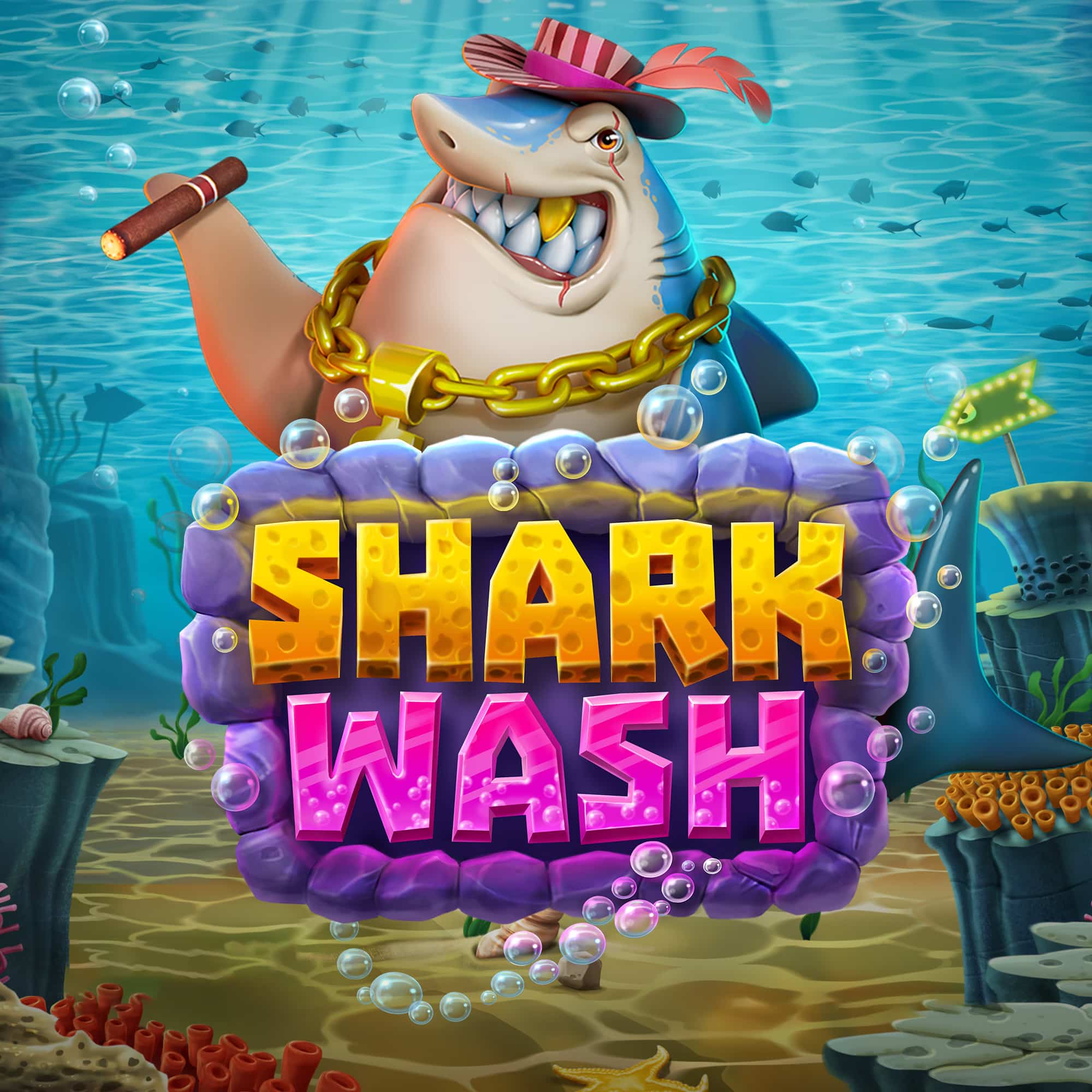 Play 6 Wild Sharks, Online Slot