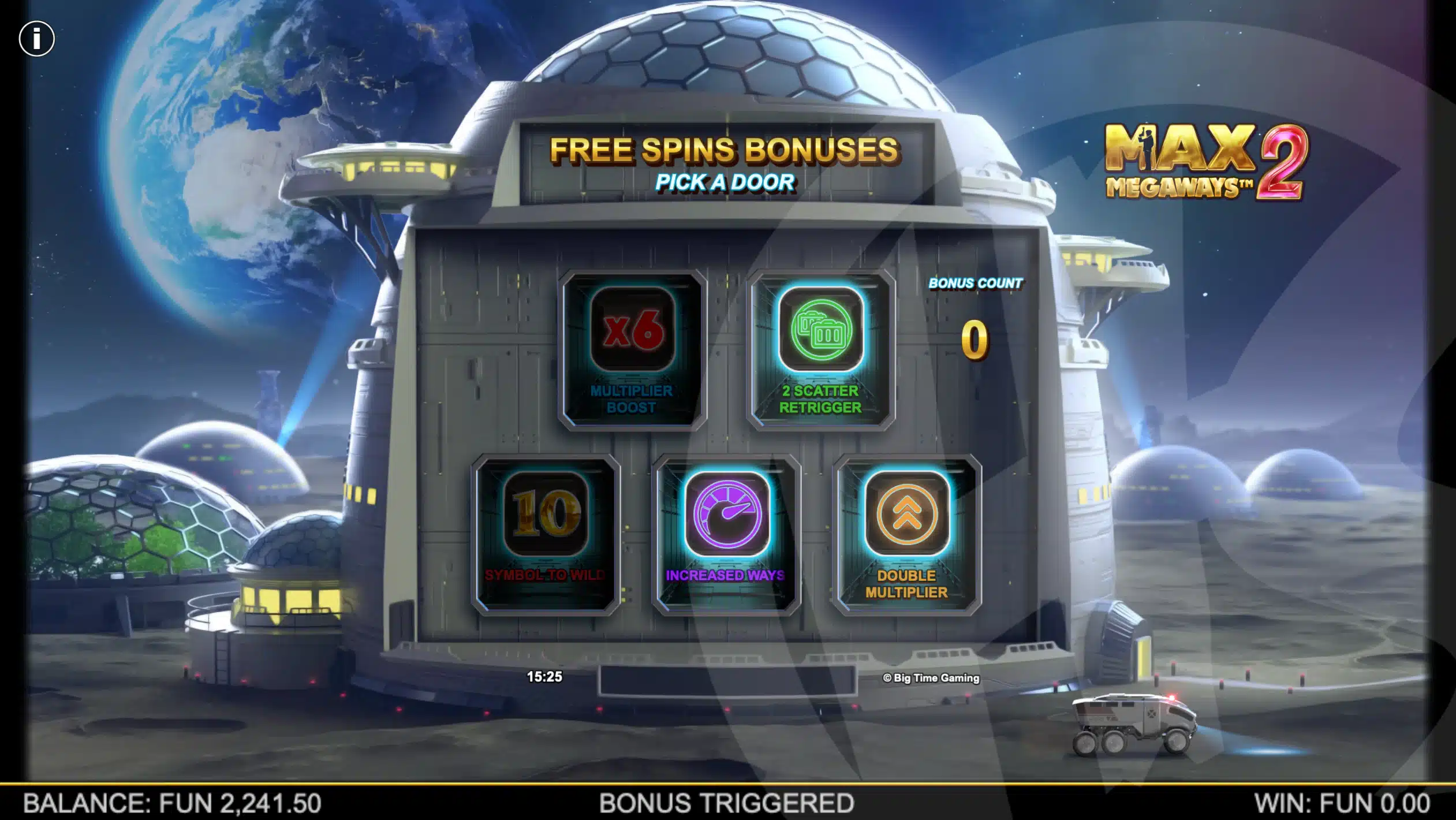 Choose 2 or 3 Free Spins Bonuses for Free Spins and Enhanced Free Spins Respectively