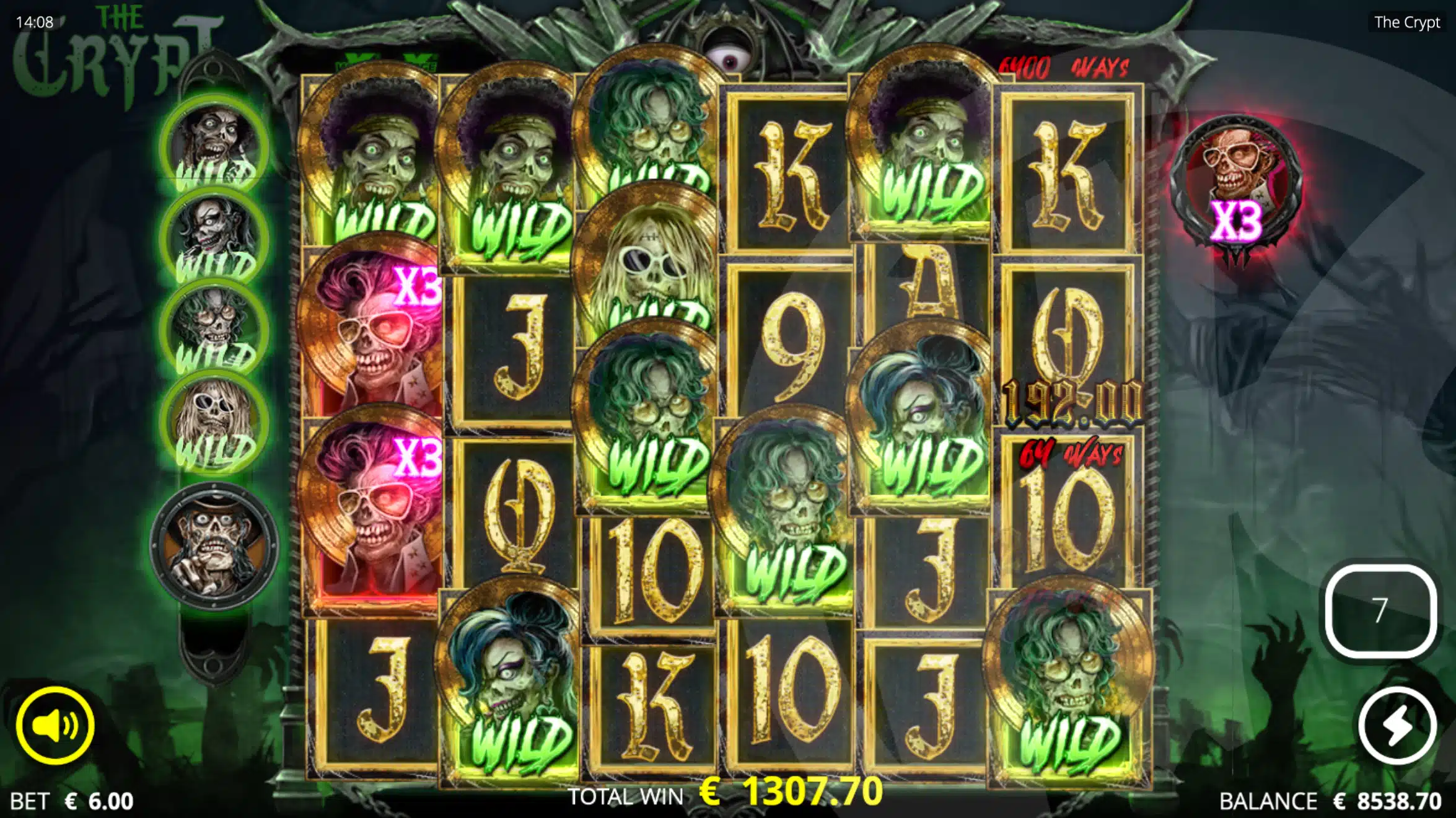 All Dead Legends Can be Turned Wild in Free Spins